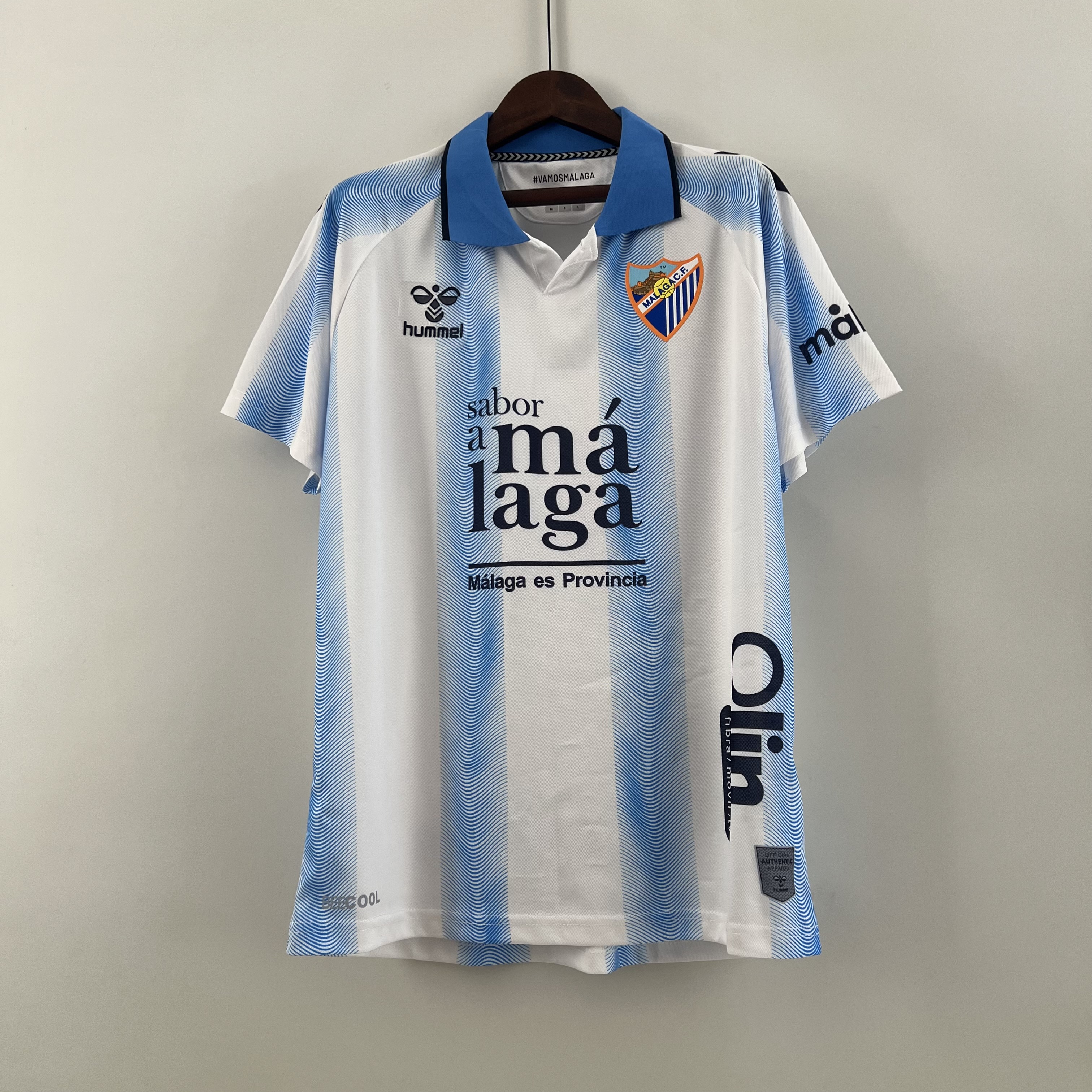 Málaga CF 23-24 Home Stadium Jersey - Fans Version - Unitedfutballjersey