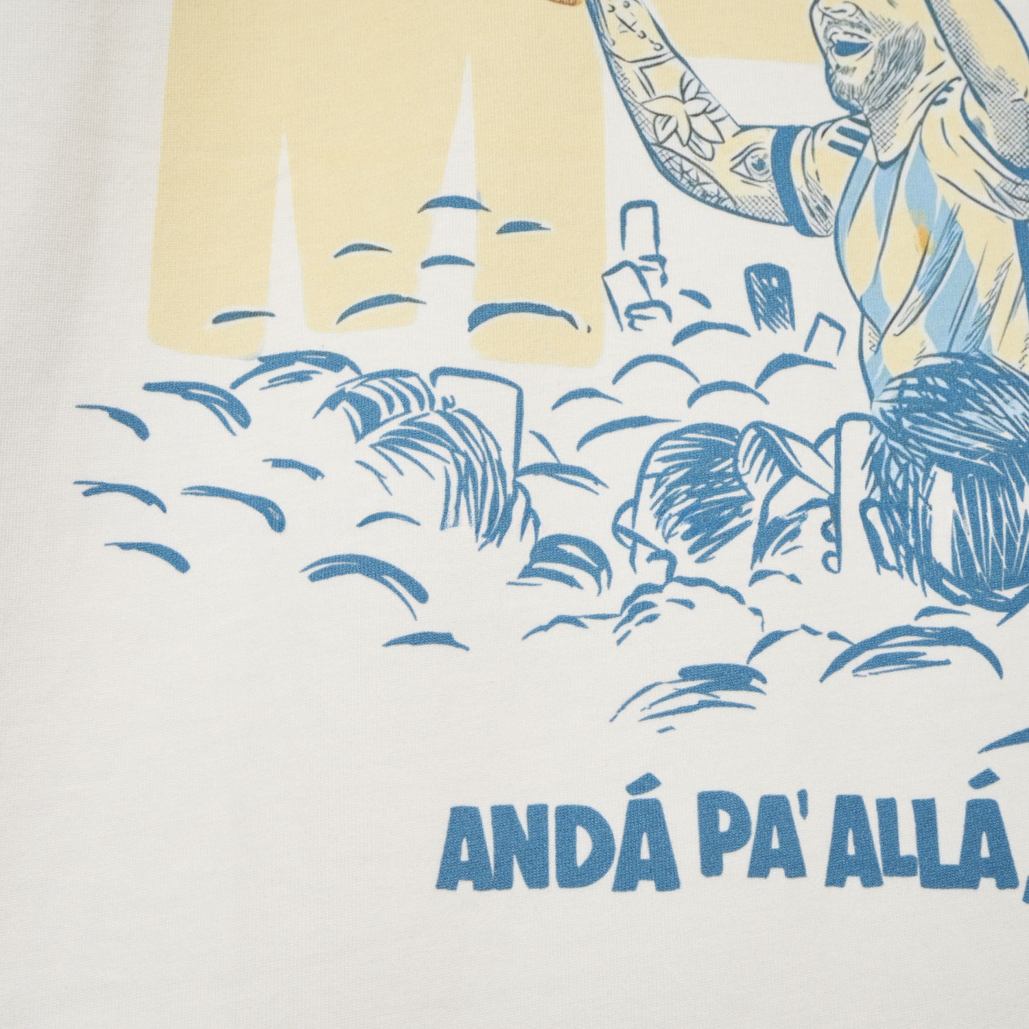 Argentina Messi World Cup Anda Pa Alla Bobo Unisex Pure Cotton T-shirt - Unitedfutballjersey