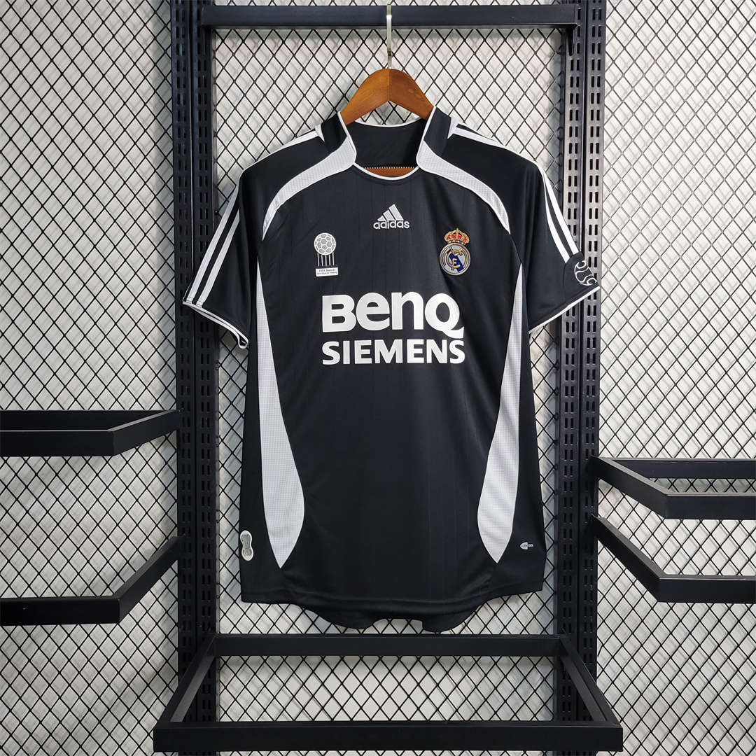 Real Madrid Retro 06-07 Away Stadium Jersey - Unitedfutballjersey