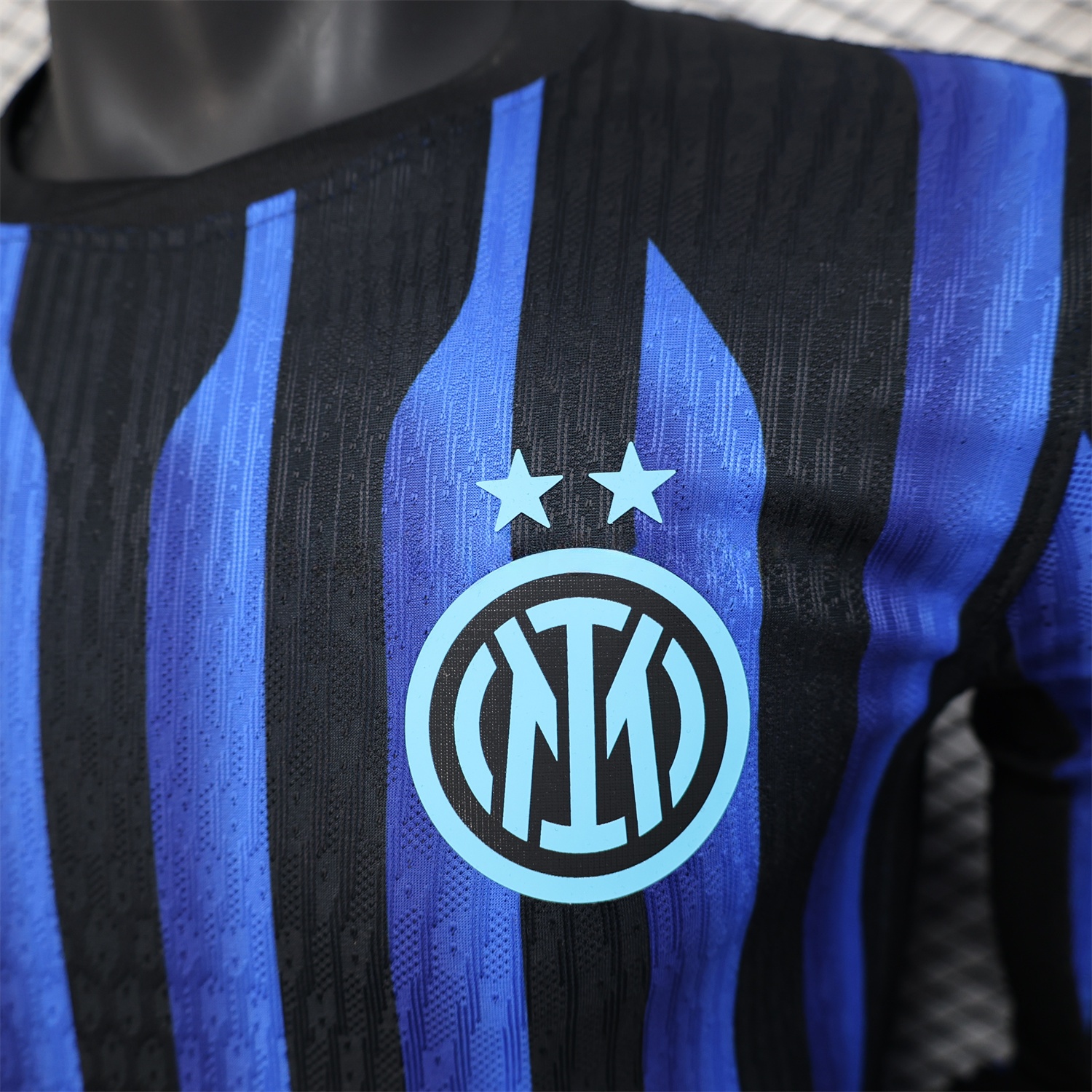 Inter Milan 25-26 Home Long Sleeve Jersey - Player Version - Unitedfutballjersey
