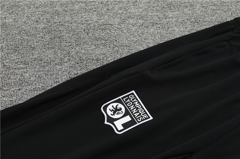 Lyon 23-24 Kids Long Sleeve Training Set Light Pink - Unitedfutballjersey