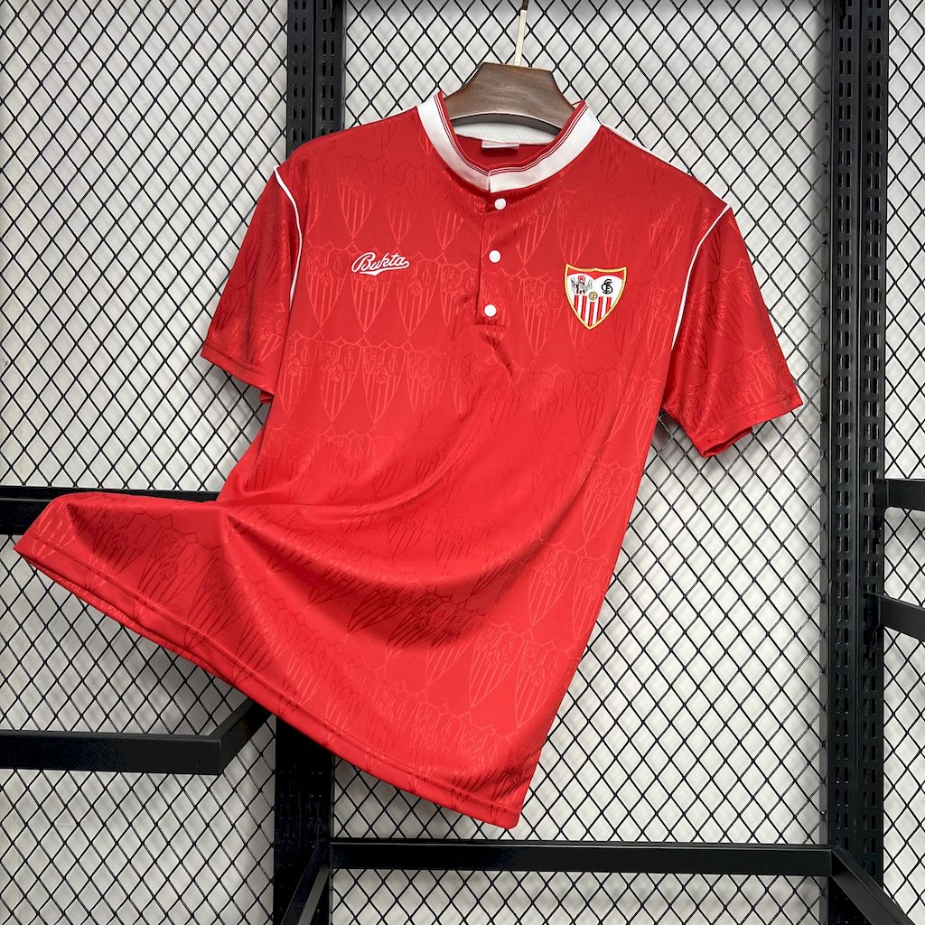 Retro Sevilla FC 1991-92 Away Jersey - Unitedfutballjersey