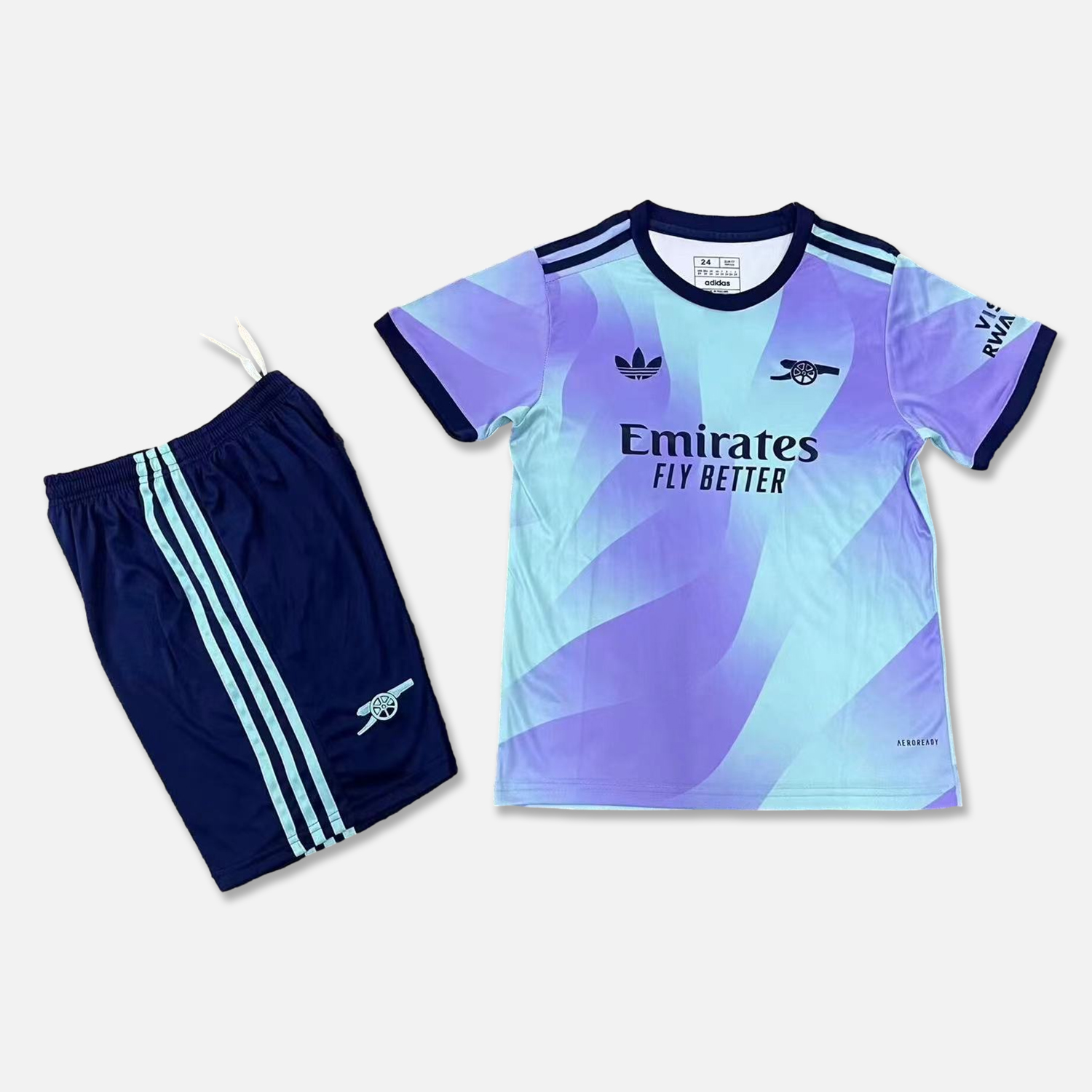 Arsenal 24-25 Third Kids Kit - Unitedfutballjersey