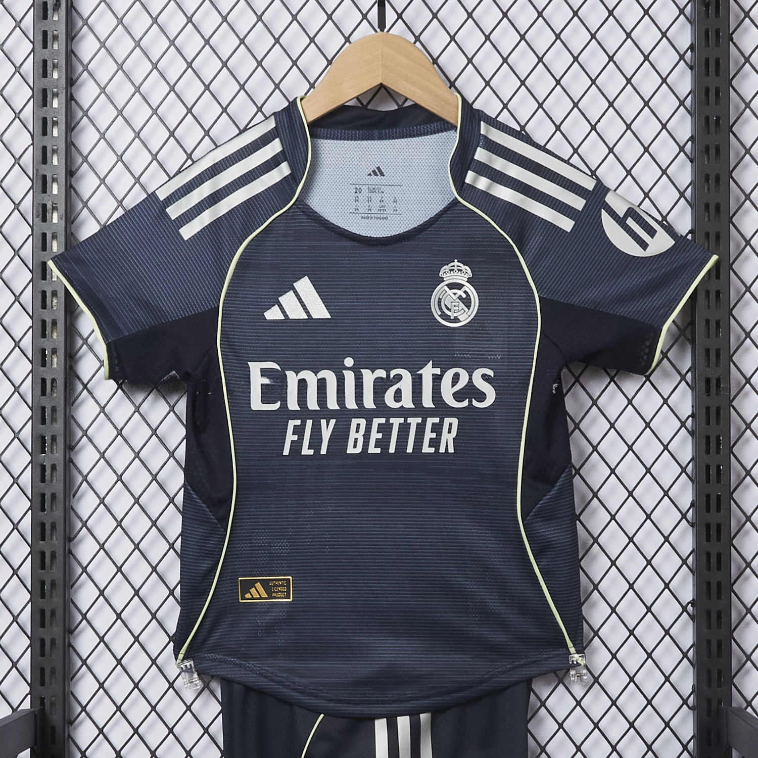 Real Madrid 25-26 Away Kids Kit - Player Version - Unitedfutballjersey
