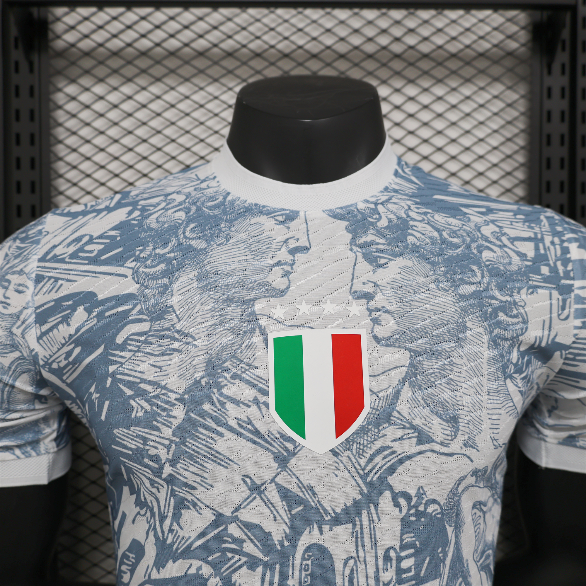 Italy 2024 White Special Edition Jersey - Player Version - Unitedfutballjersey