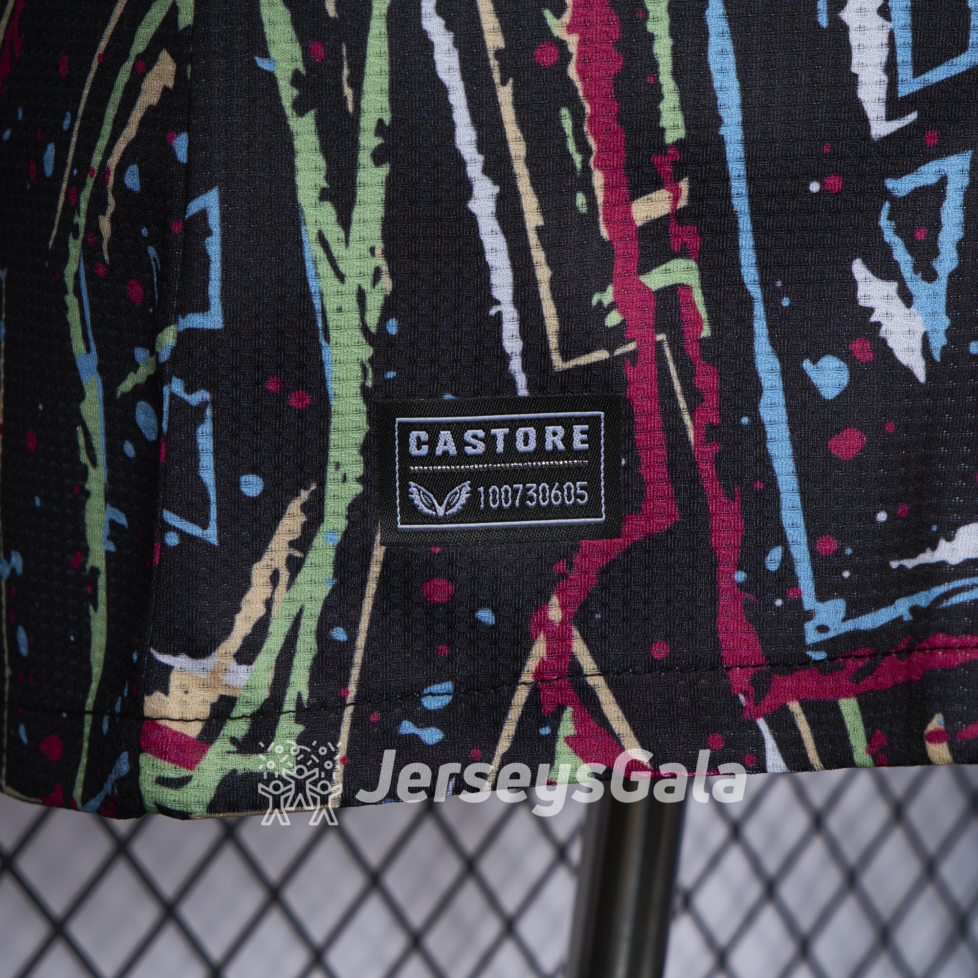 Bayer 04 Leverkusen 24-25 Black Graffiti Special Edition Jersey - Player Version - Unitedfutballjersey