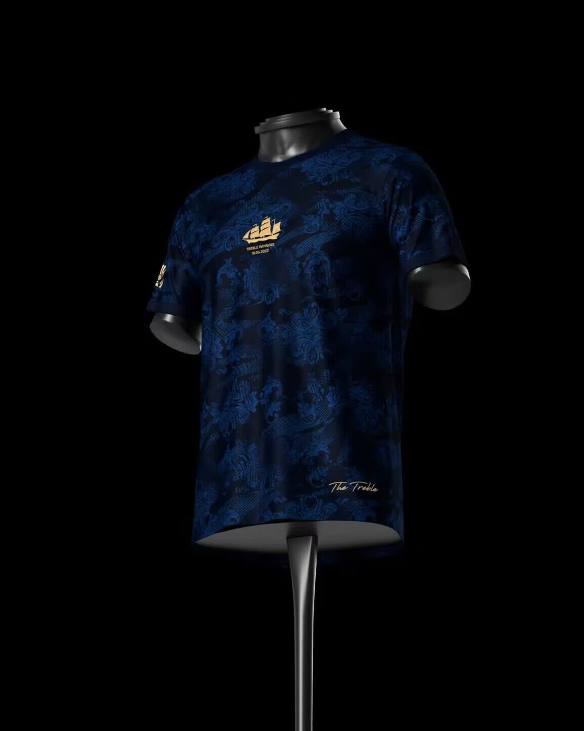 Manchester City 2023 Treble Winners Commemorative Jersey - Player Version - Unitedfutballjersey