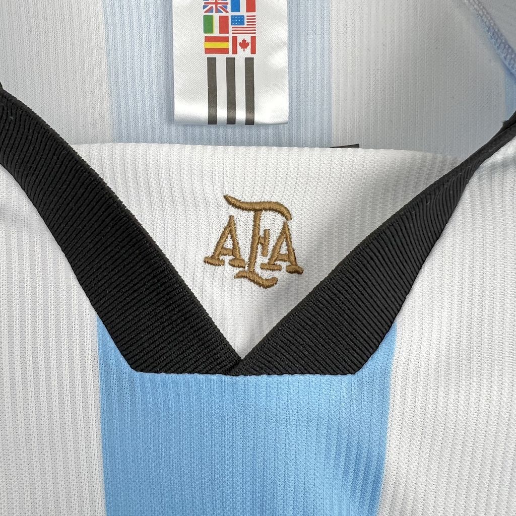 Retro Argentina 1998 Home Long Sleeves Jersey - Unitedfutballjersey