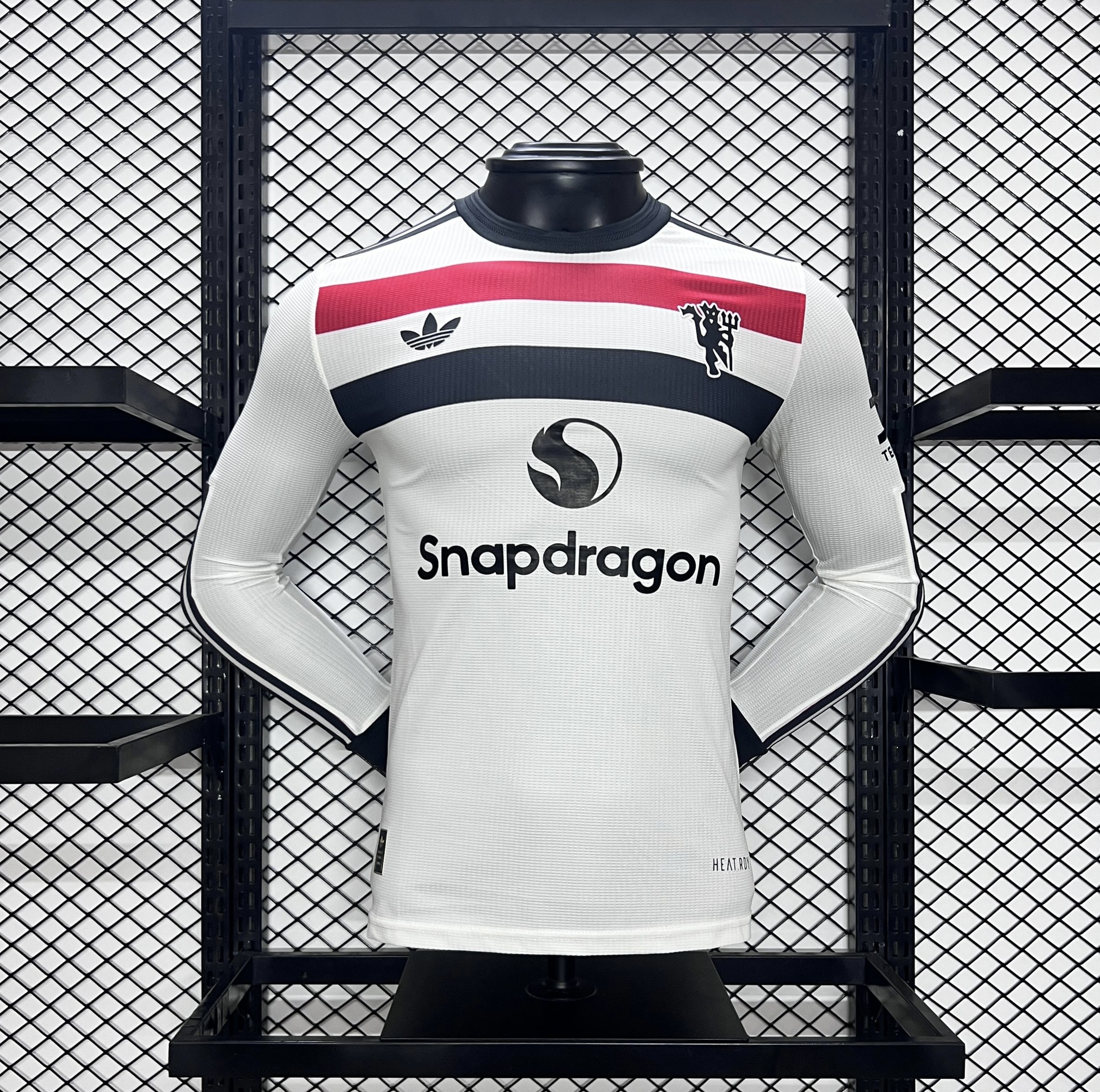 Manchester United 24-25 Third Long Sleeve Jersey - Player Version - Unitedfutballjersey