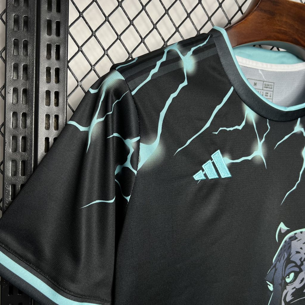 Real Madrid 24-25 Black & Green Leopard Jersey - Fans Version - Unitedfutballjersey