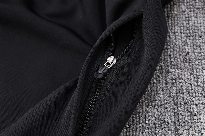 West Ham United 23-24 Long Sleeve Training Set -Black - Unitedfutballjersey