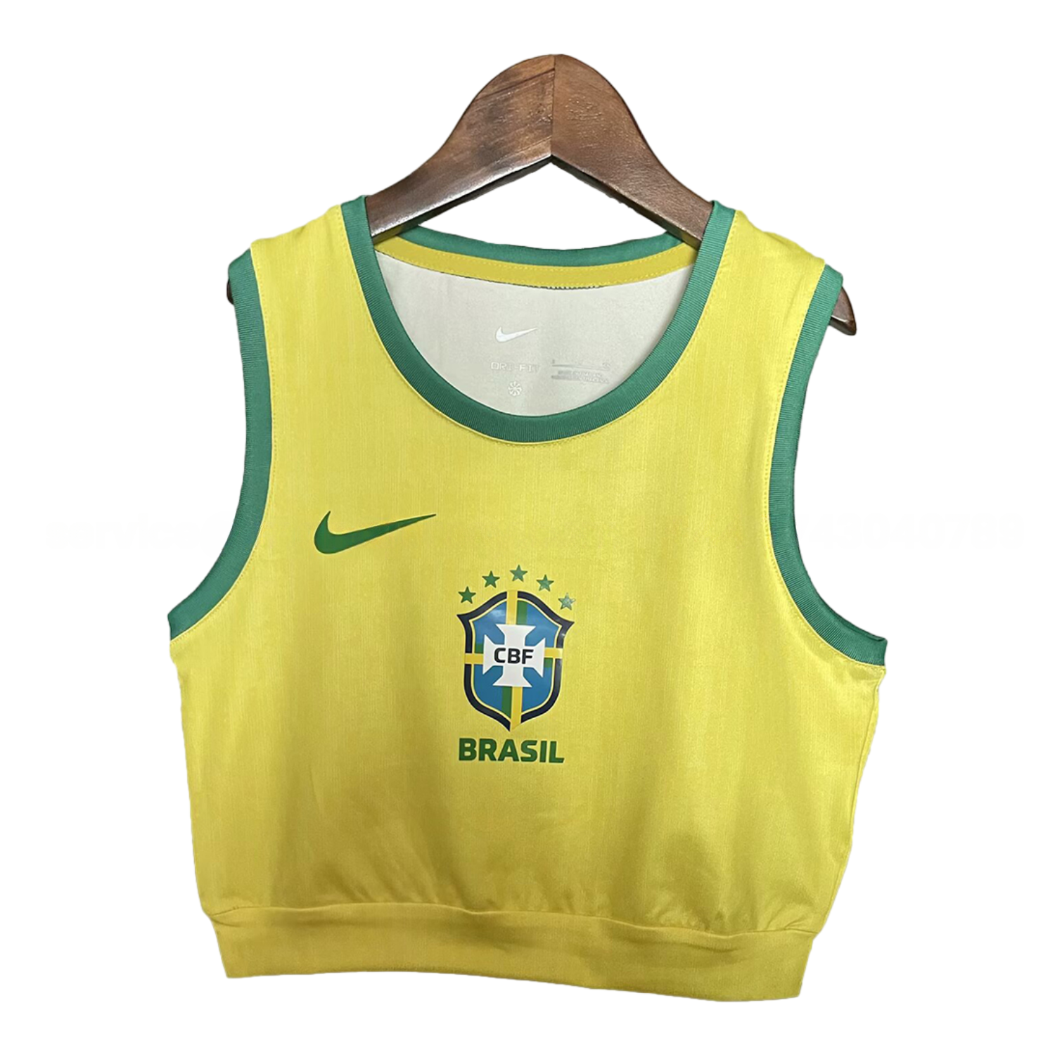 Women's Brazil 25-26 Home Red Yoga Vest - Unitedfutballjersey