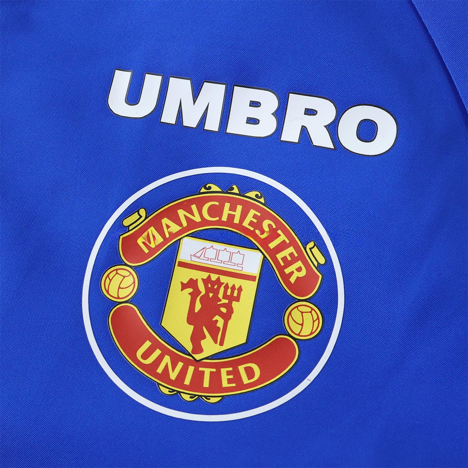 Retro Manchester United 1996 Double Sided Reversible Windbreaker - Blue & Green - Unitedfutballjersey
