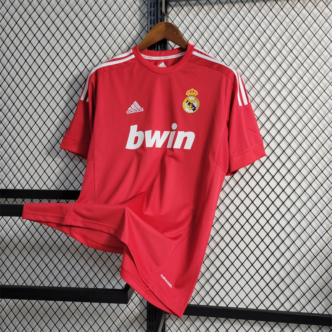 Real Madrid Retro 11-12 Third Red Jersey - Unitedfutballjersey