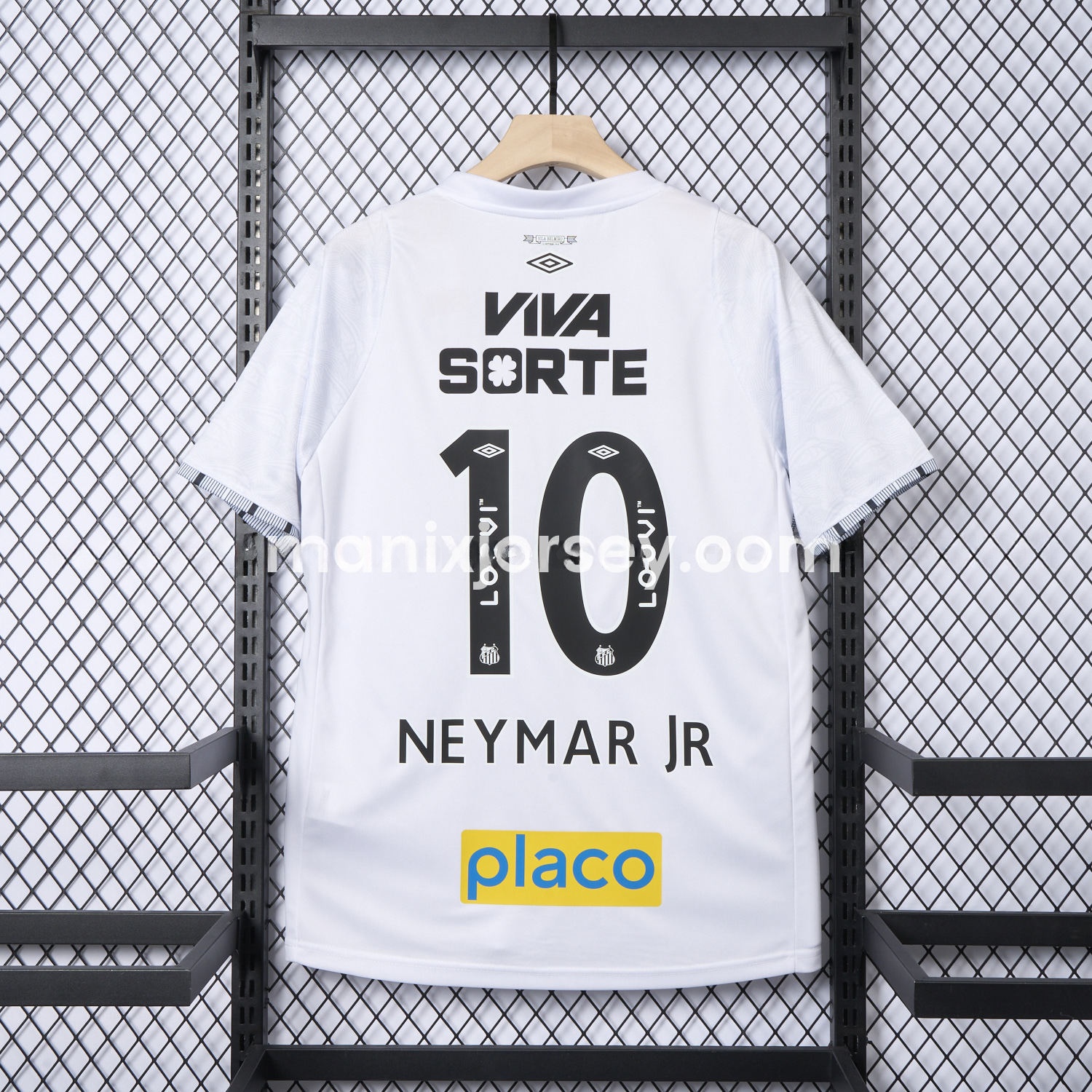 Santos 24-25 Home Jersey With Sponsors - Fans Version - Unitedfutballjersey