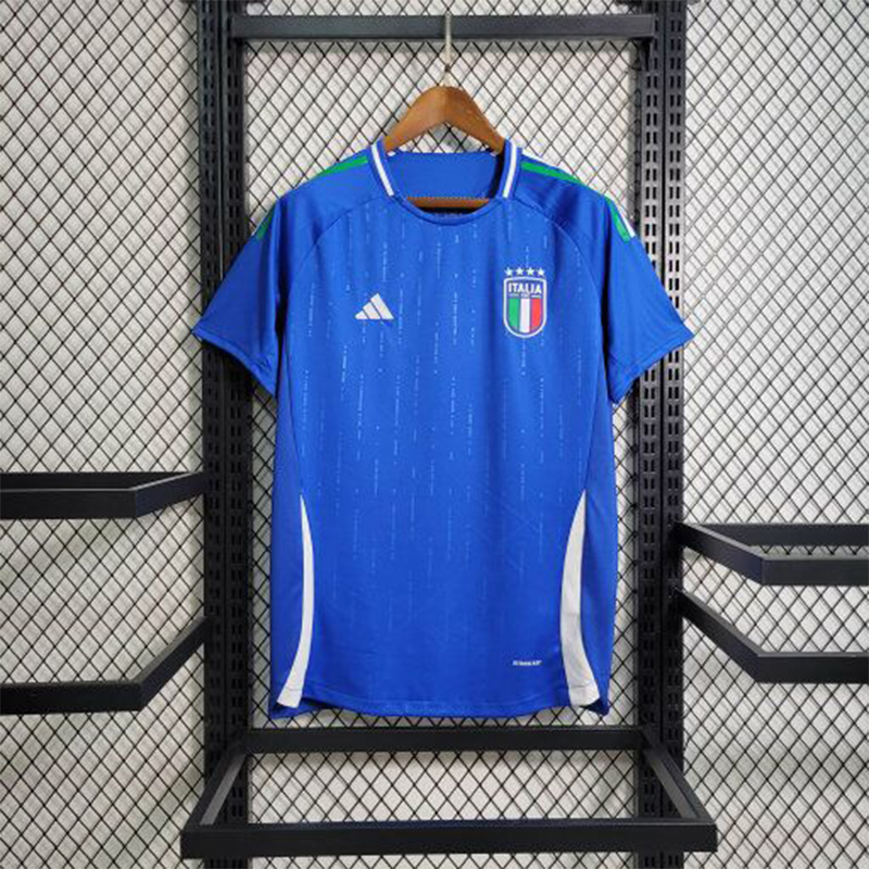 Italy 2024 Home Stadium Jersey - Fans Version - Unitedfutballjersey