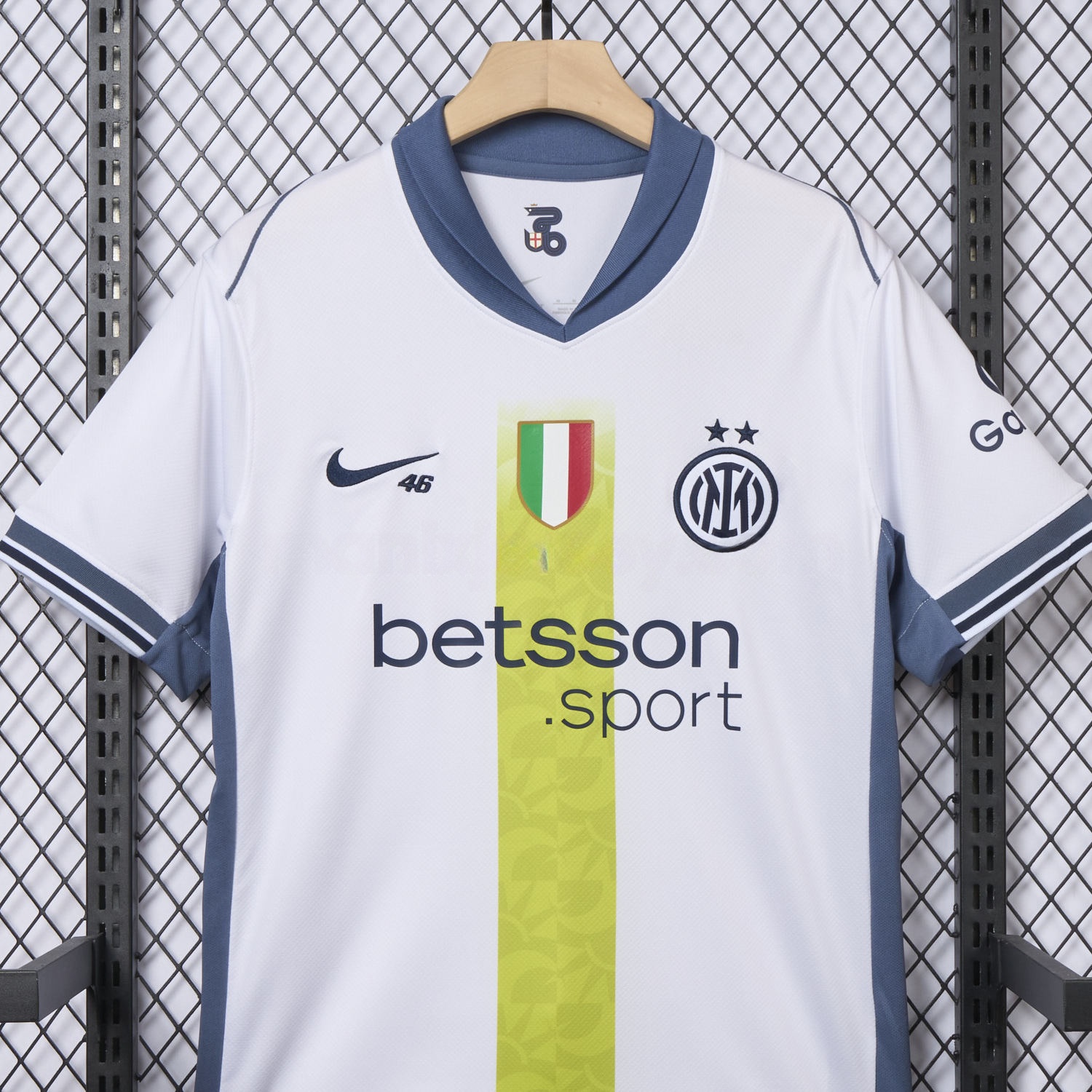 Inter Milan 24-25 Valentino Rossi Special Edition Away Jersey - Fans Version - Unitedfutballjersey