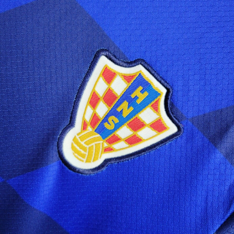 Croatia 2024 Away Stadium Kids Kit - Unitedfutballjersey