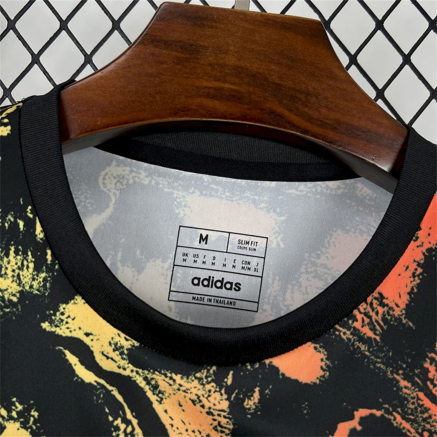 Newcastle United 25-26 Orange Red Graffiti Black Pre-Match Training Jersey - Fans Version - Unitedfutballjersey