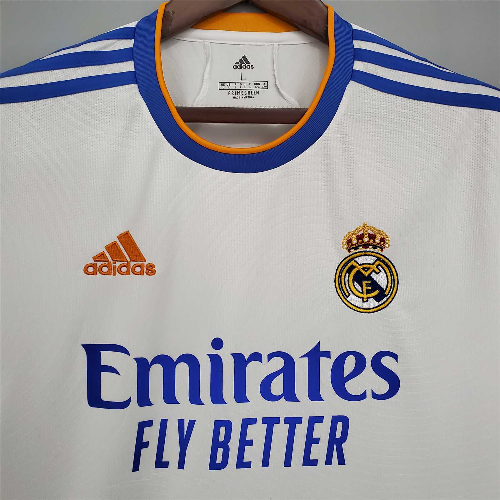 Real Madrid Retro 21-22 Home Jersey - Unitedfutballjersey