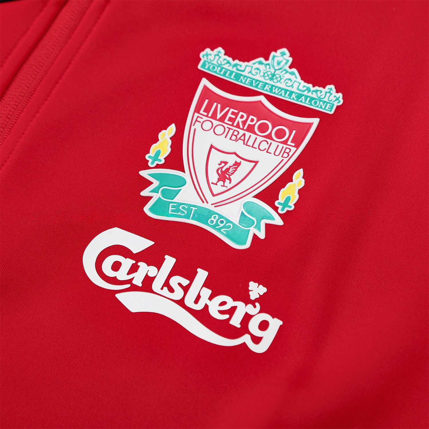 Liver.pool 25-26 Jacket Training Tracksuit - Red Jackets & Deep Blue Pants - Unitedfutballjersey