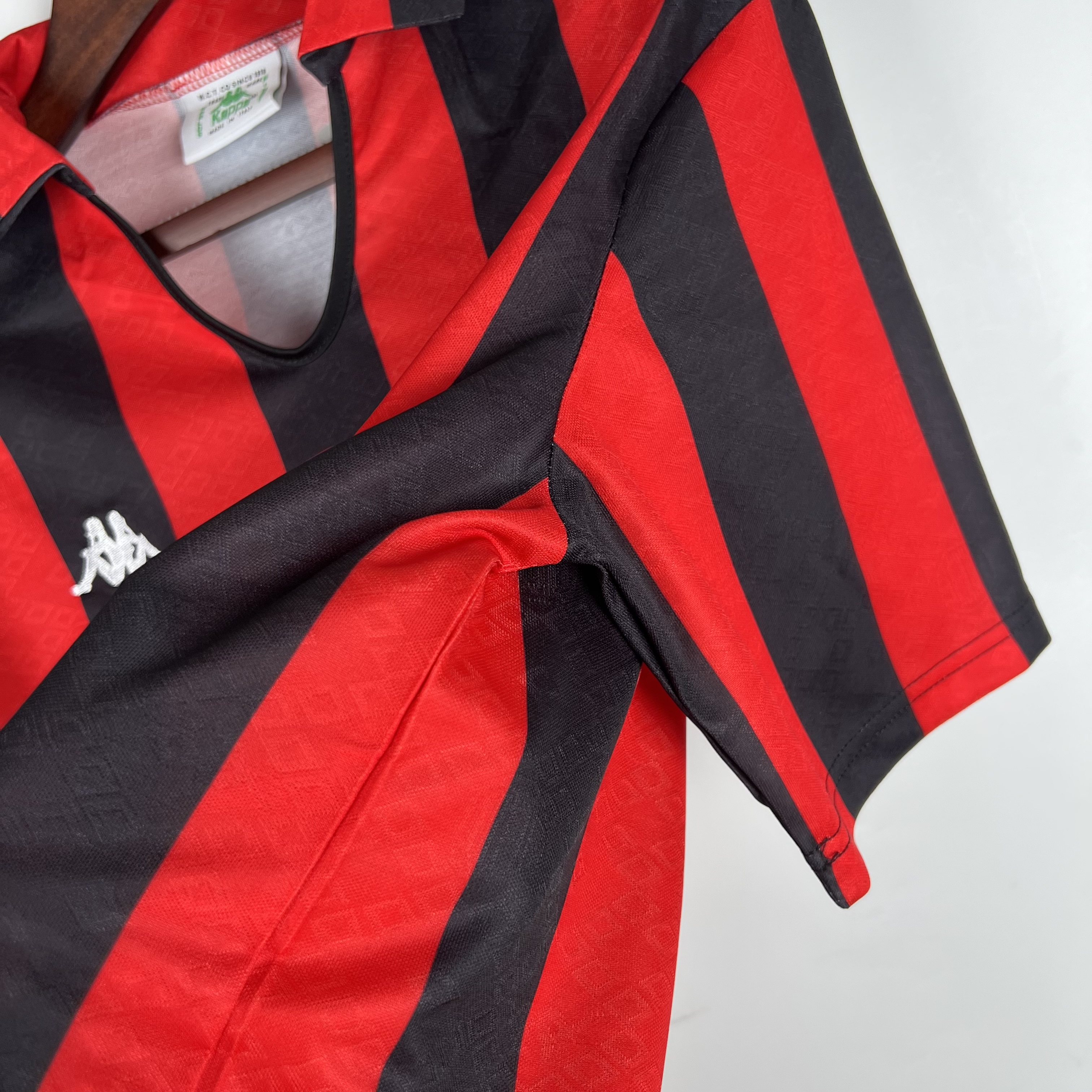 Retro AC Milan 1989-90 Home Stadium Jersey - Unitedfutballjersey