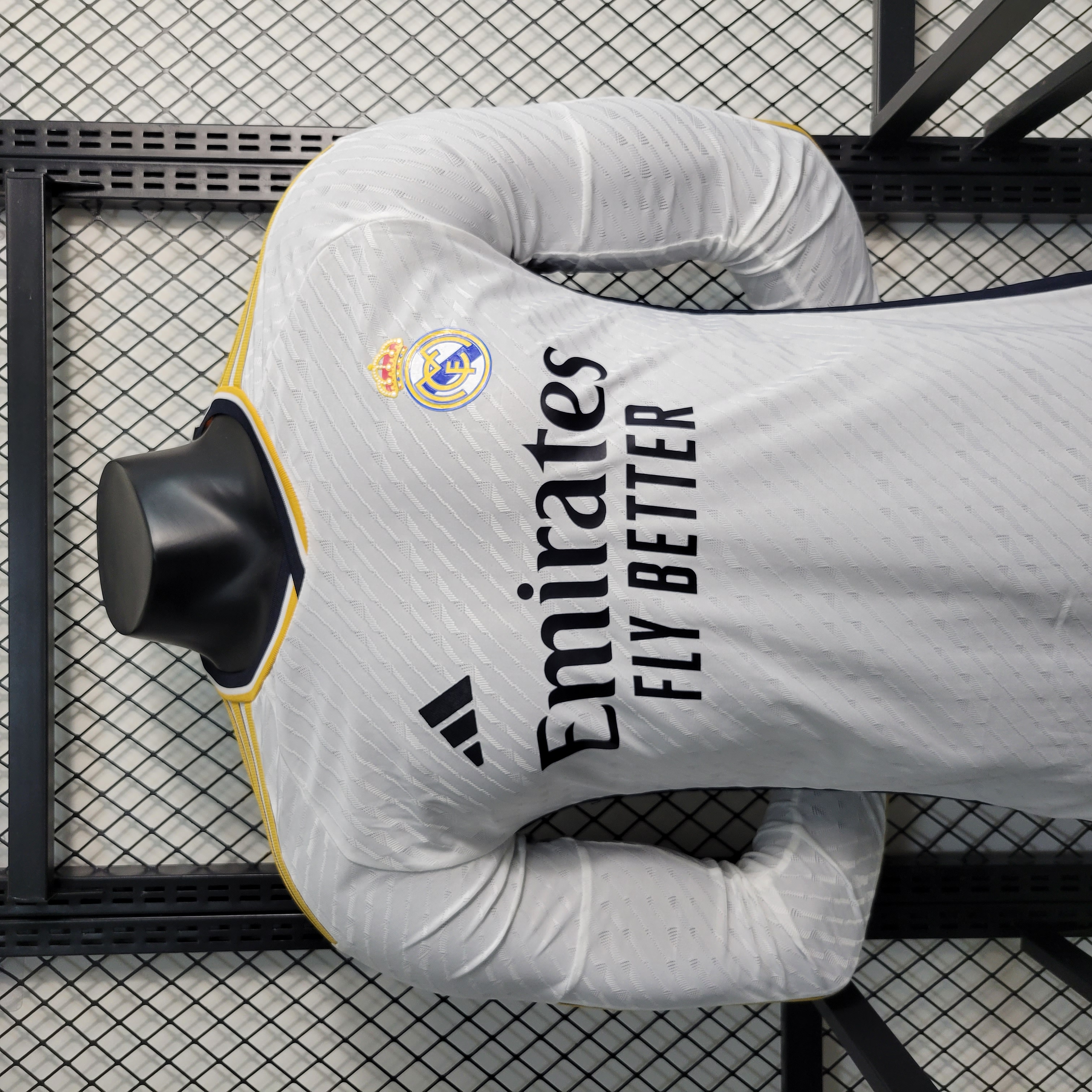 Real Madrid 23-24 Home Long Sleeve Jersey - Player Version - Unitedfutballjersey