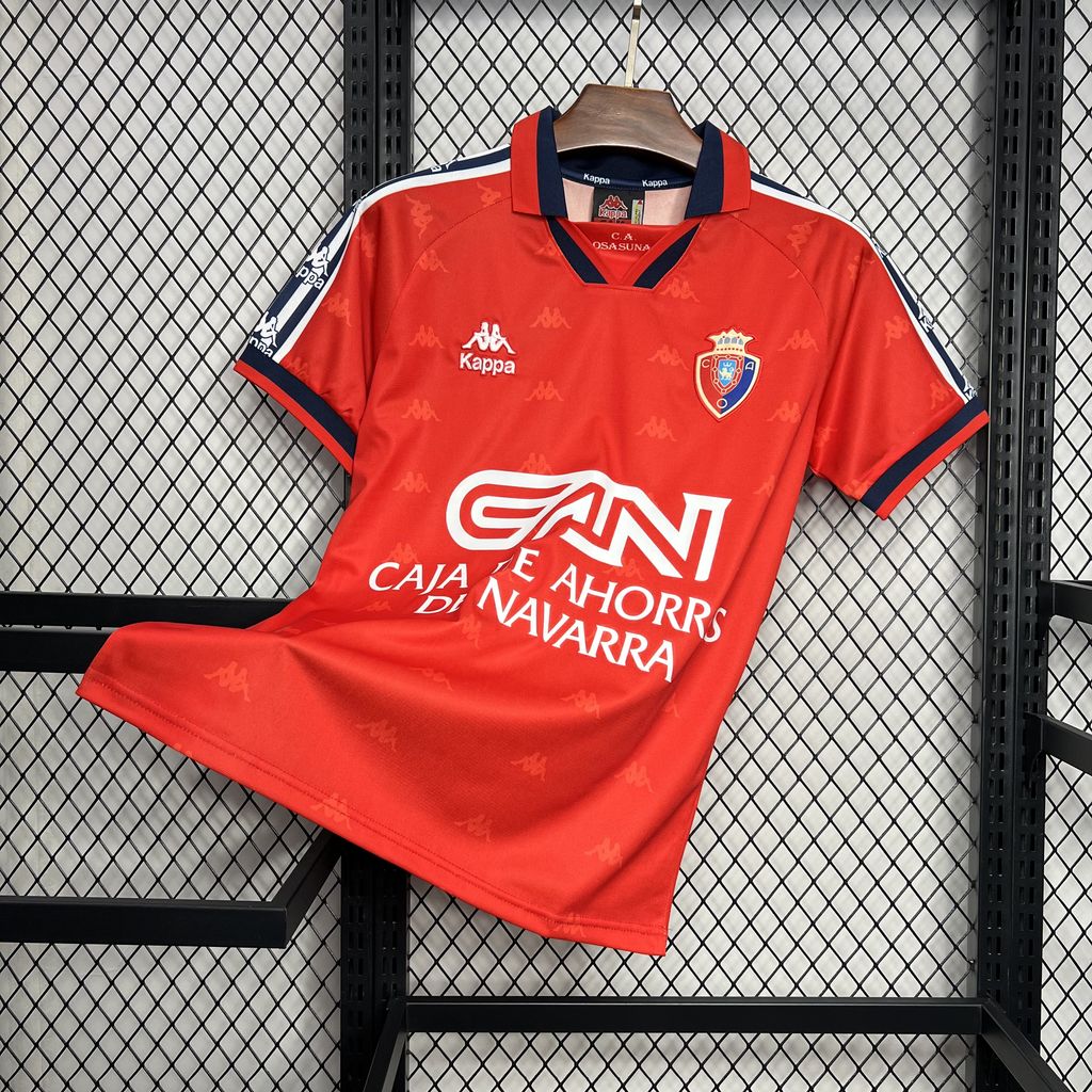 Retro Osasuna 1996-97 Home Jersey - Unitedfutballjersey