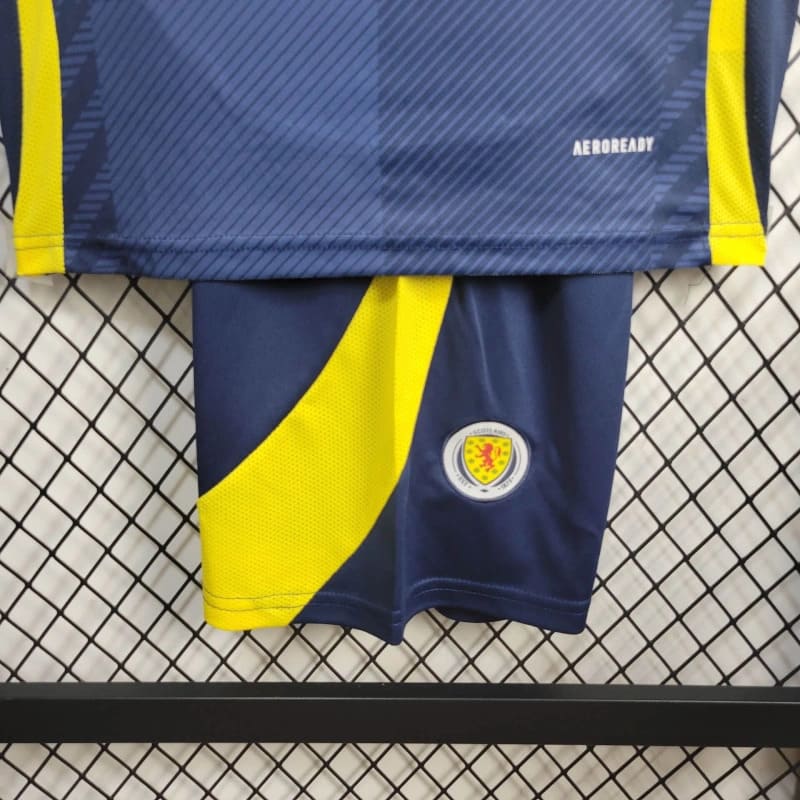 S-c-o.t l.a-n.d 2024 Home Stadium Kids Kit - Unitedfutballjersey