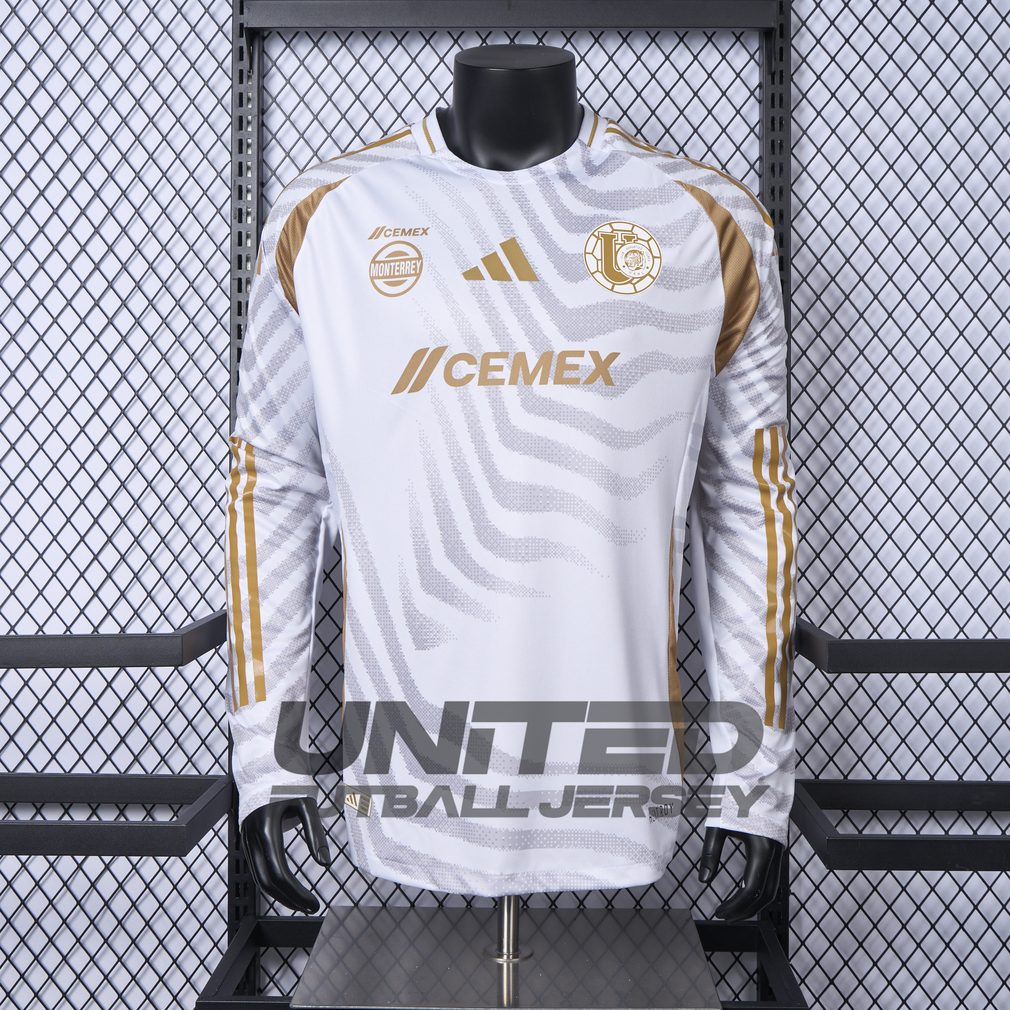 Tigres UANL 24-25 Third Long Sleeves Jersey - Player Version - Unitedfutballjersey