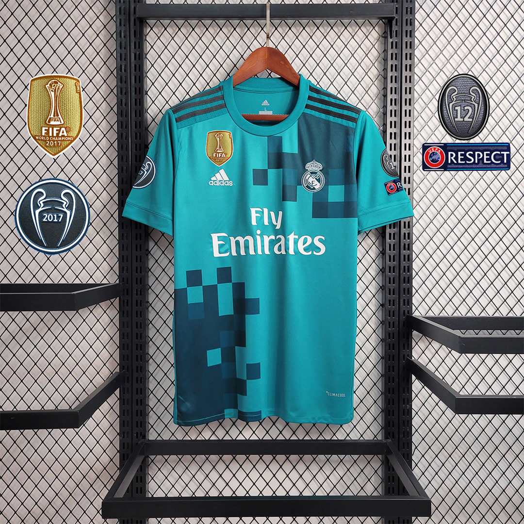 Retro Real Madrid 17-18 Third Jersey - Unitedfutballjersey