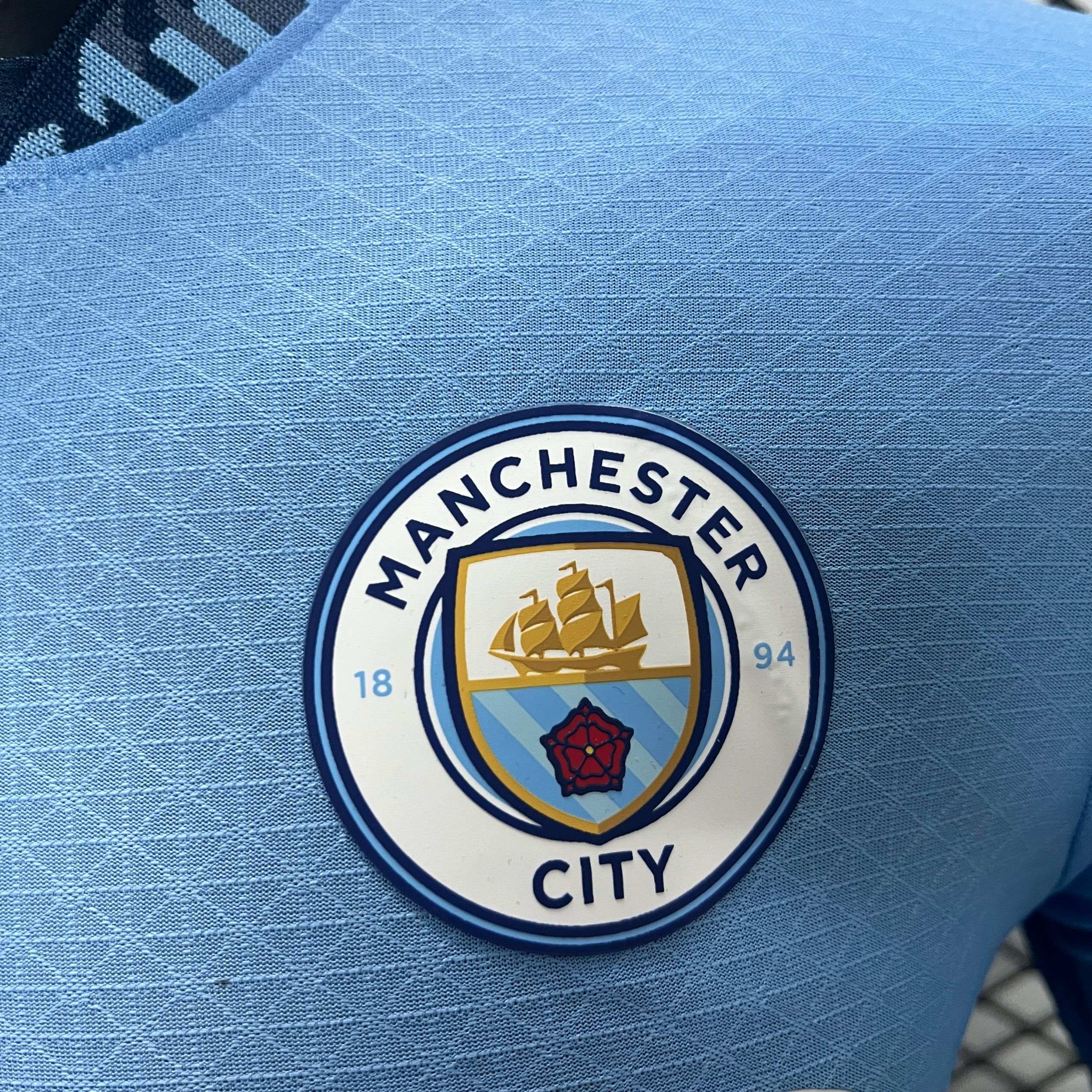 Manchester City 24-25 Home Stadium Jersey - Player Version - Unitedfutballjersey