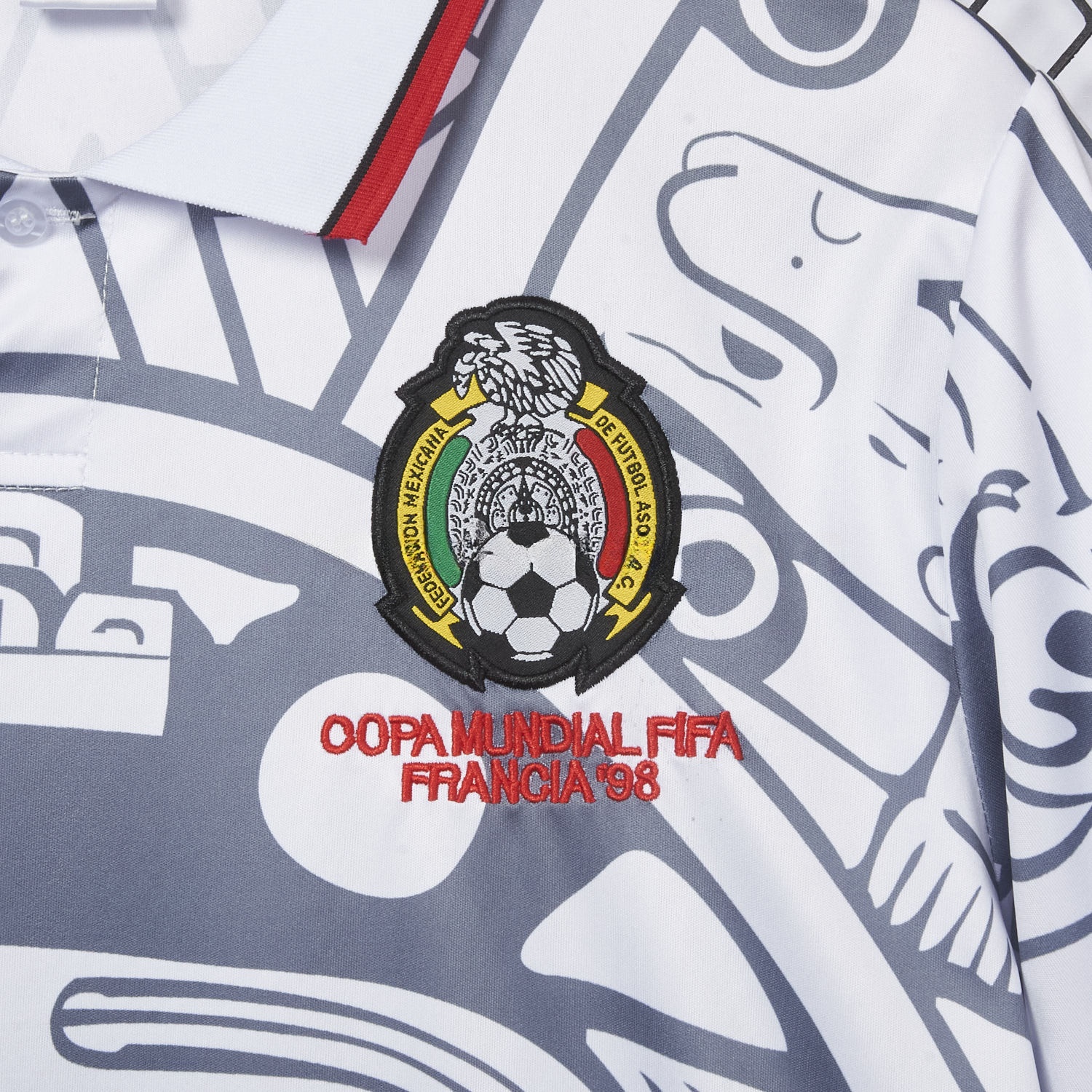 Retro Mexico 1998 Away Grey Special Edition Jersey - Unitedfutballjersey