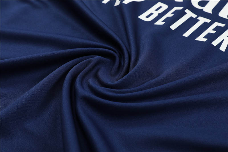 Lyon 23-24 Kids Long Sleeve Training Set Royal Blue - Unitedfutballjersey