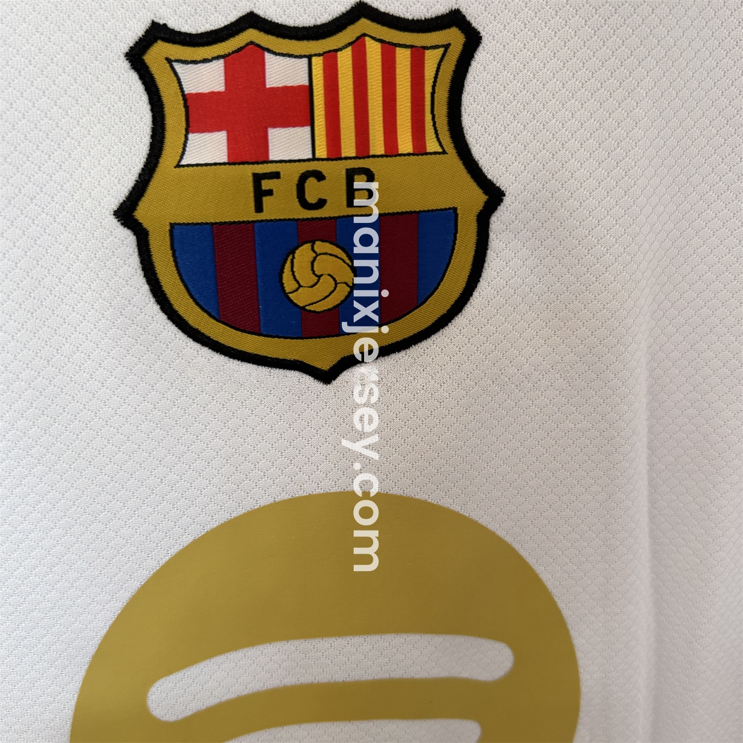 Barcelona 24-25 White GK Pre-match Training Jersey - Fans Version - Unitedfutballjersey
