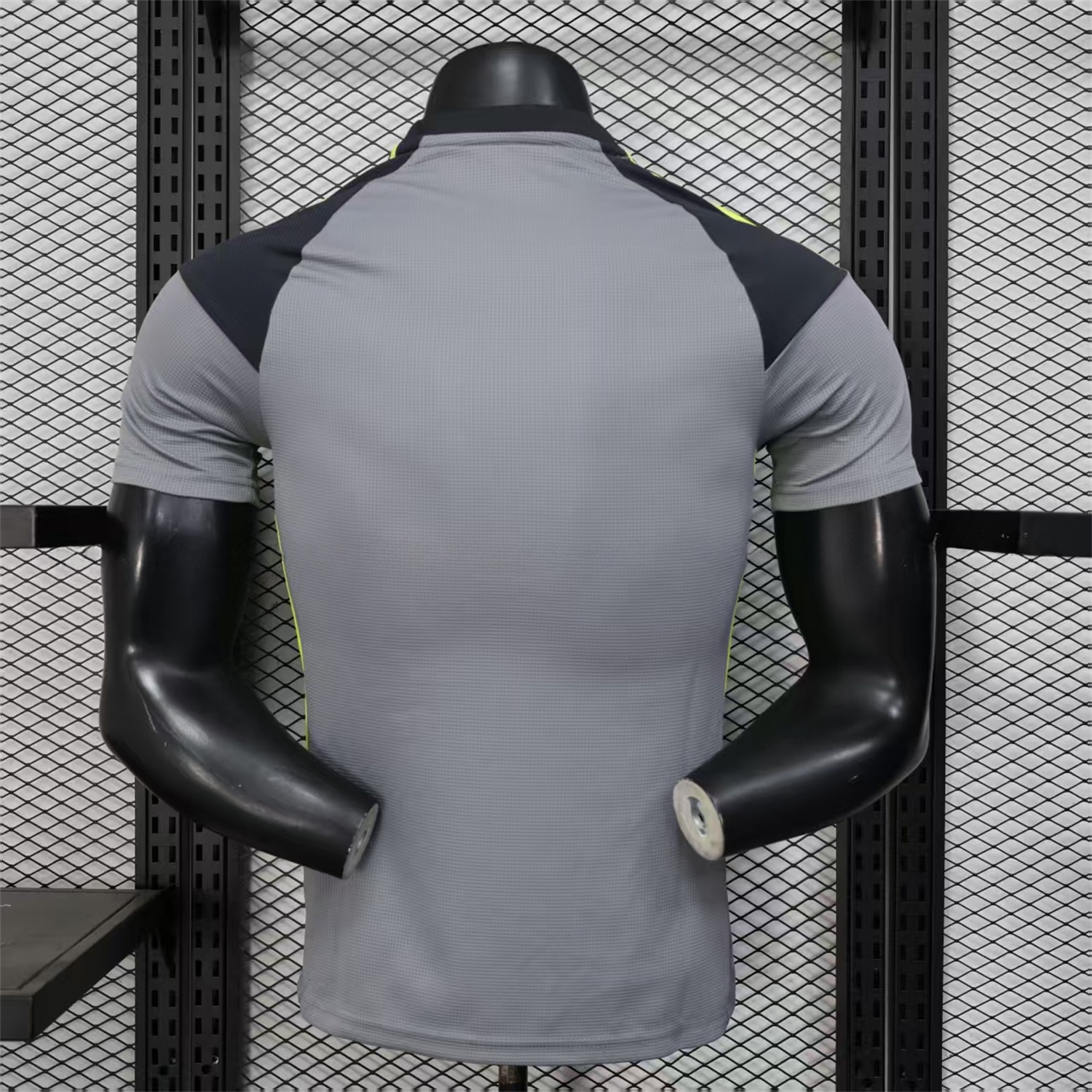 Manchester United 25-26 Black Grey Goalkeeper Jersey - Player Version - Unitedfutballjersey