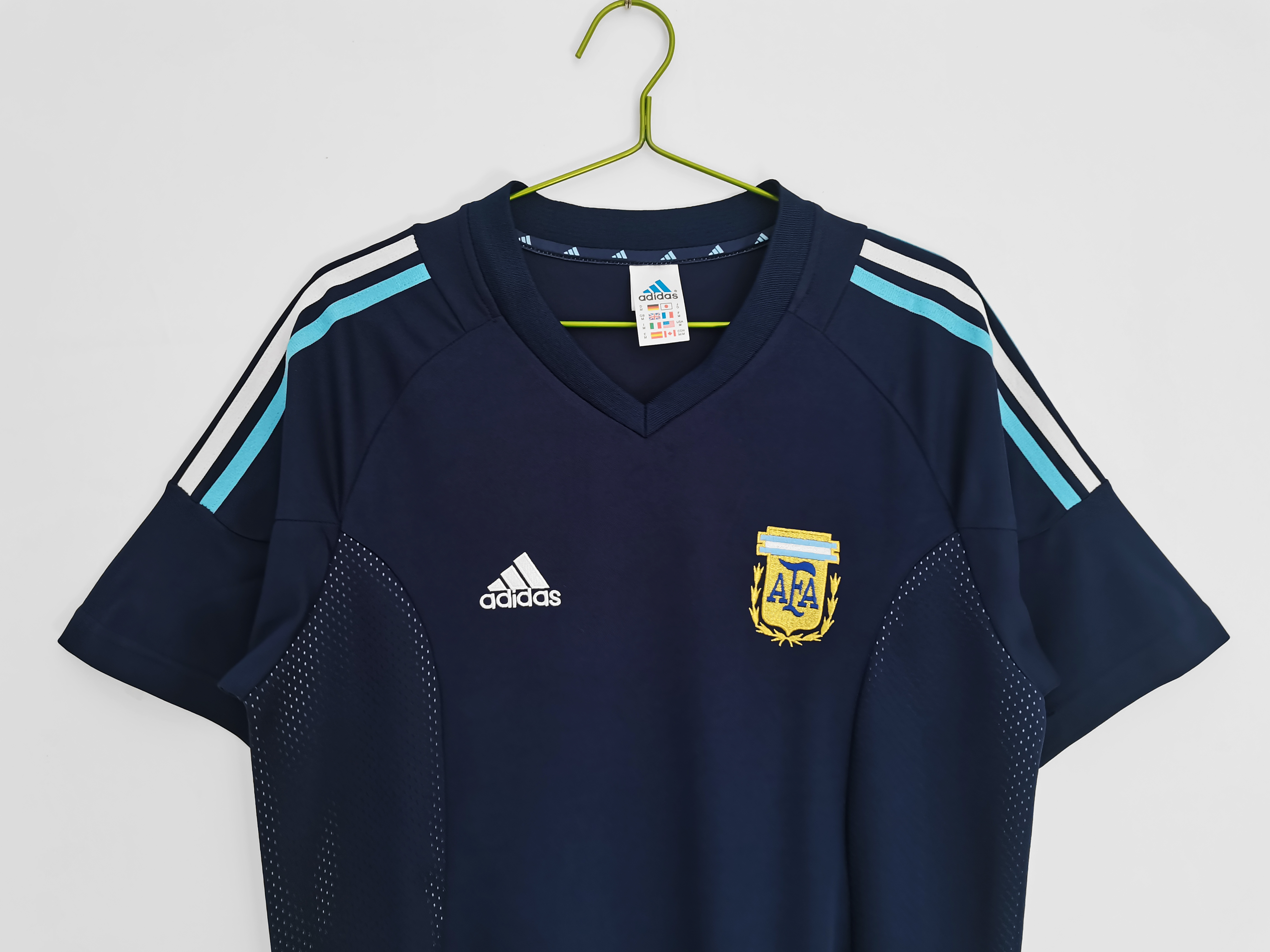 Retro Argentina 2002 Away Stadium Jersey - Unitedfutballjersey