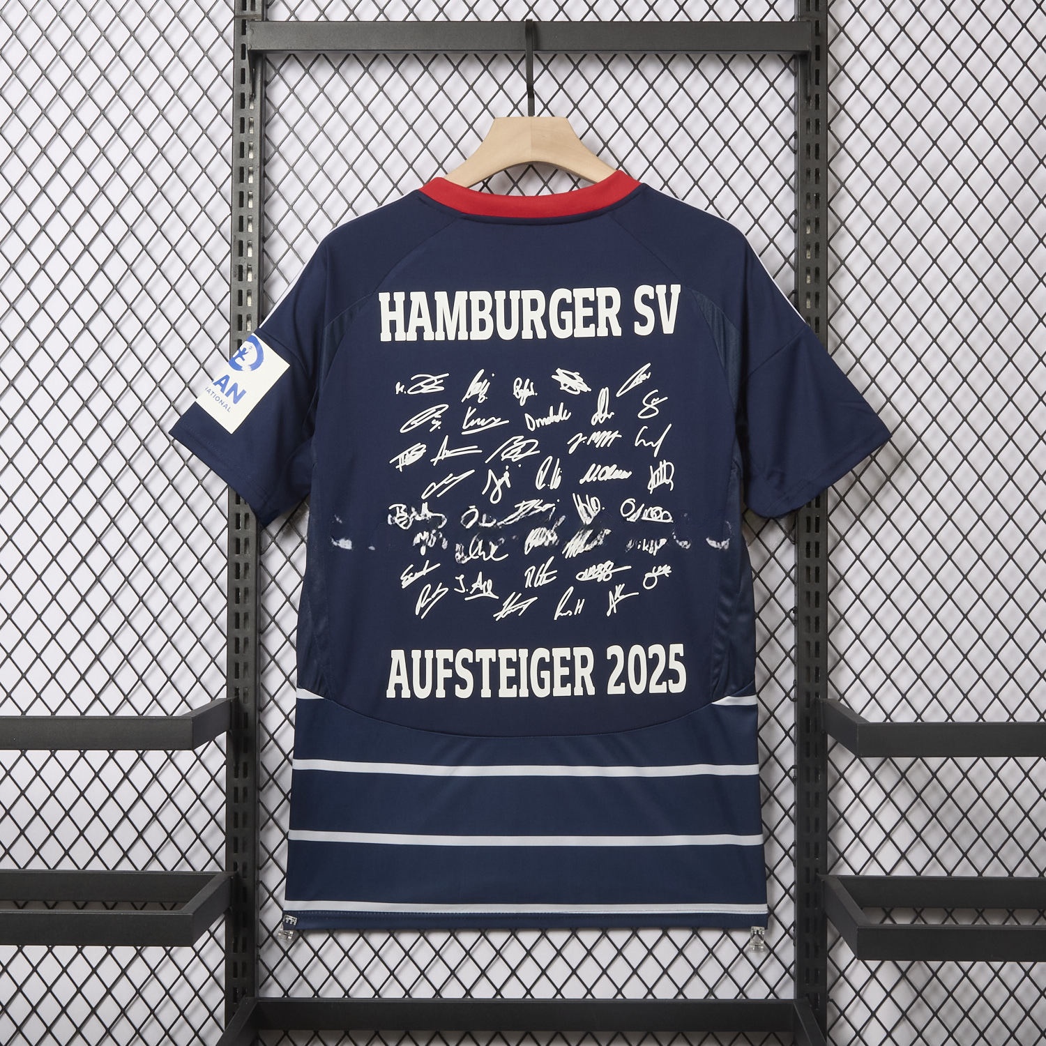 【Team Signatures Version】Hamburger SV 24-25 Away Jersey - Fans Version - Unitedfutballjersey