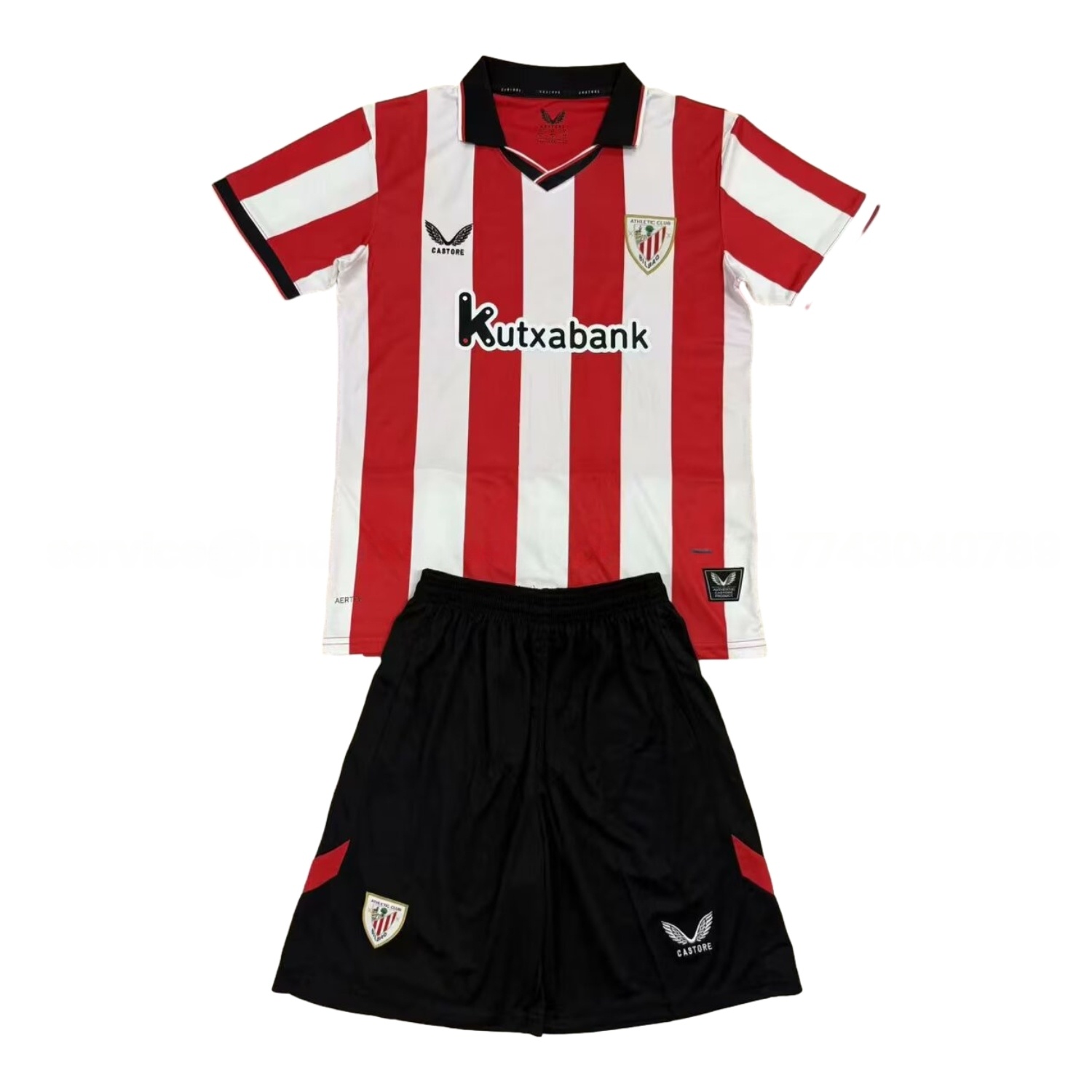 Athletic Bilbao 25-26 Home Men's Adult Jersey Set - Fans Version - Unitedfutballjersey