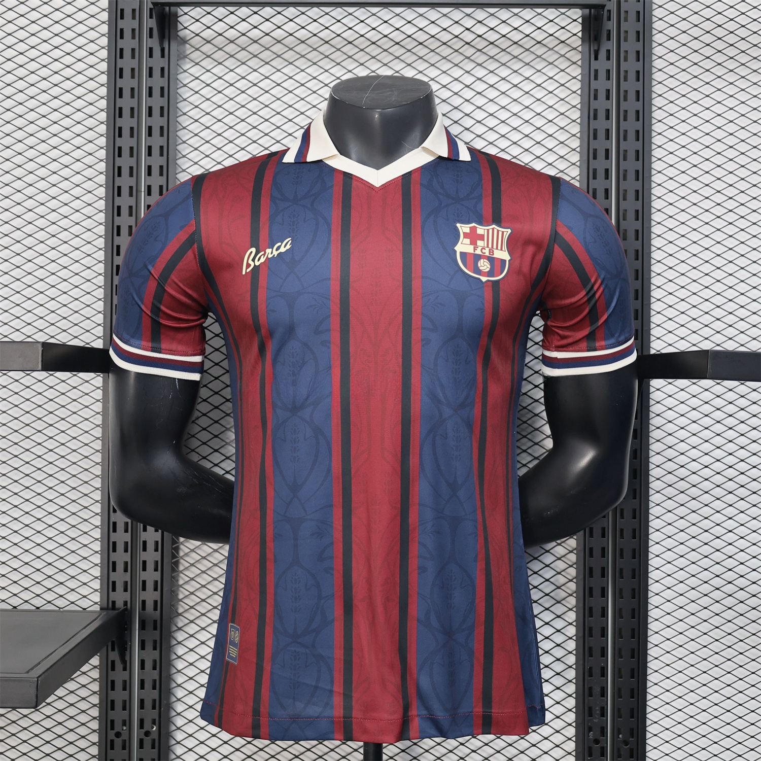 B.A.R.S.A 25-26 125th Anniversary Retro Style Jersey - Player Version - Unitedfutballjersey