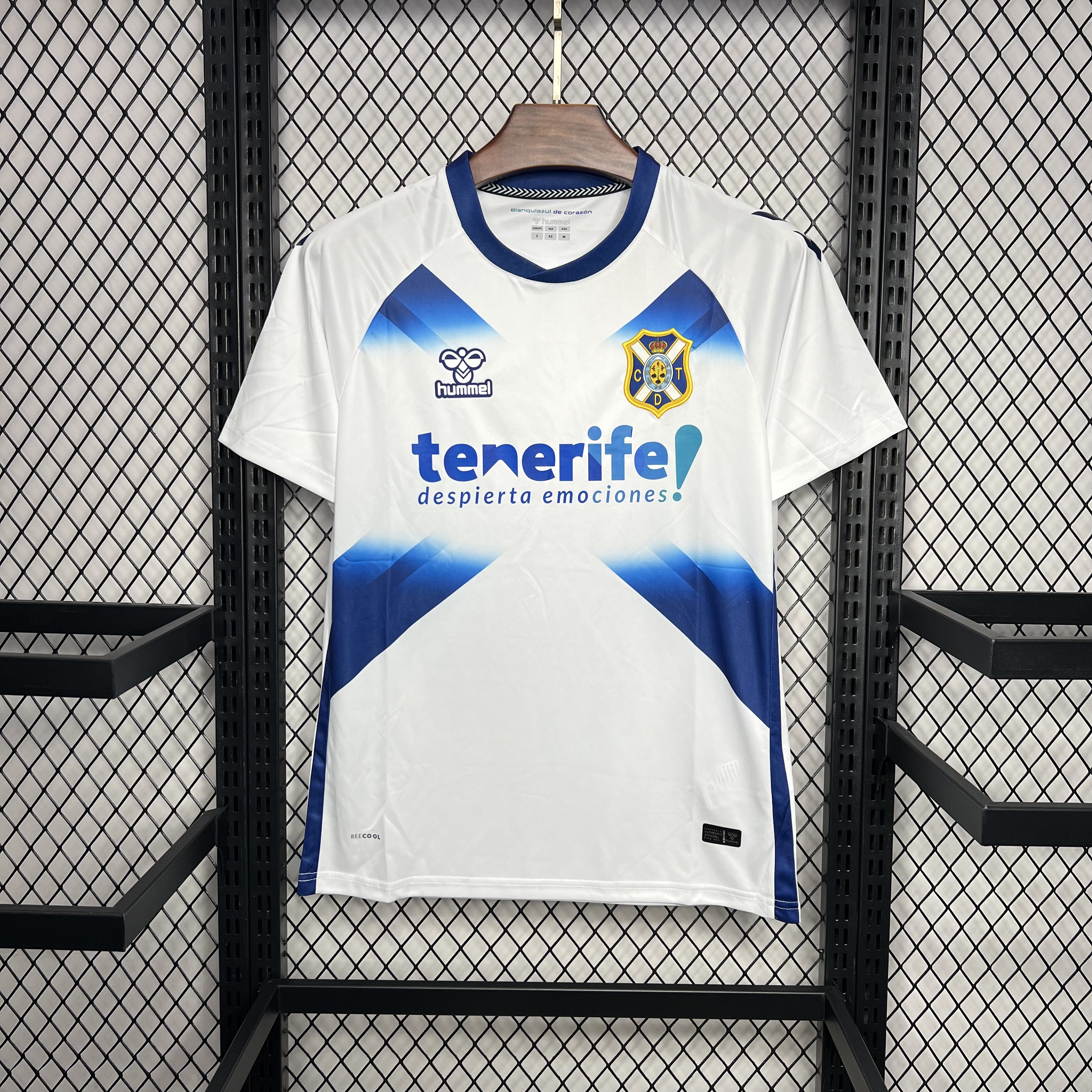 Tenerife 24-25 Home Stadium Jersey - Fans Version - Unitedfutballjersey