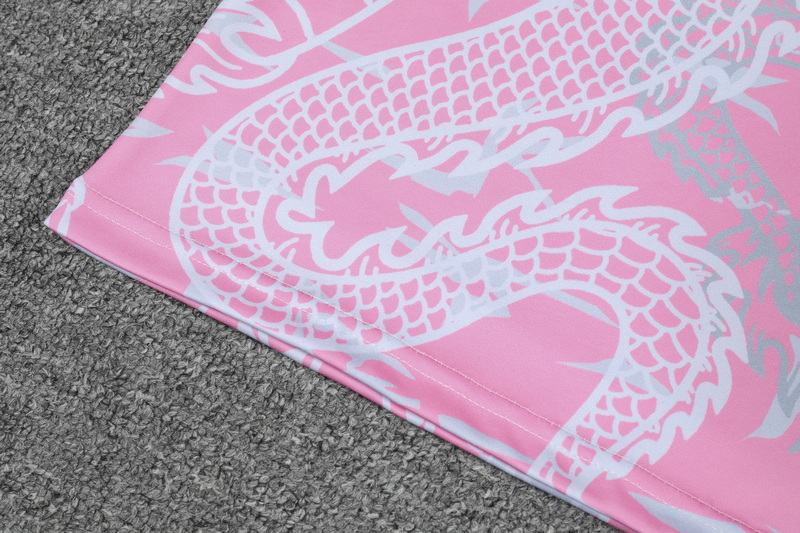 Real Madrid 23-24 Long Sleeve Training Set - Pink - Unitedfutballjersey