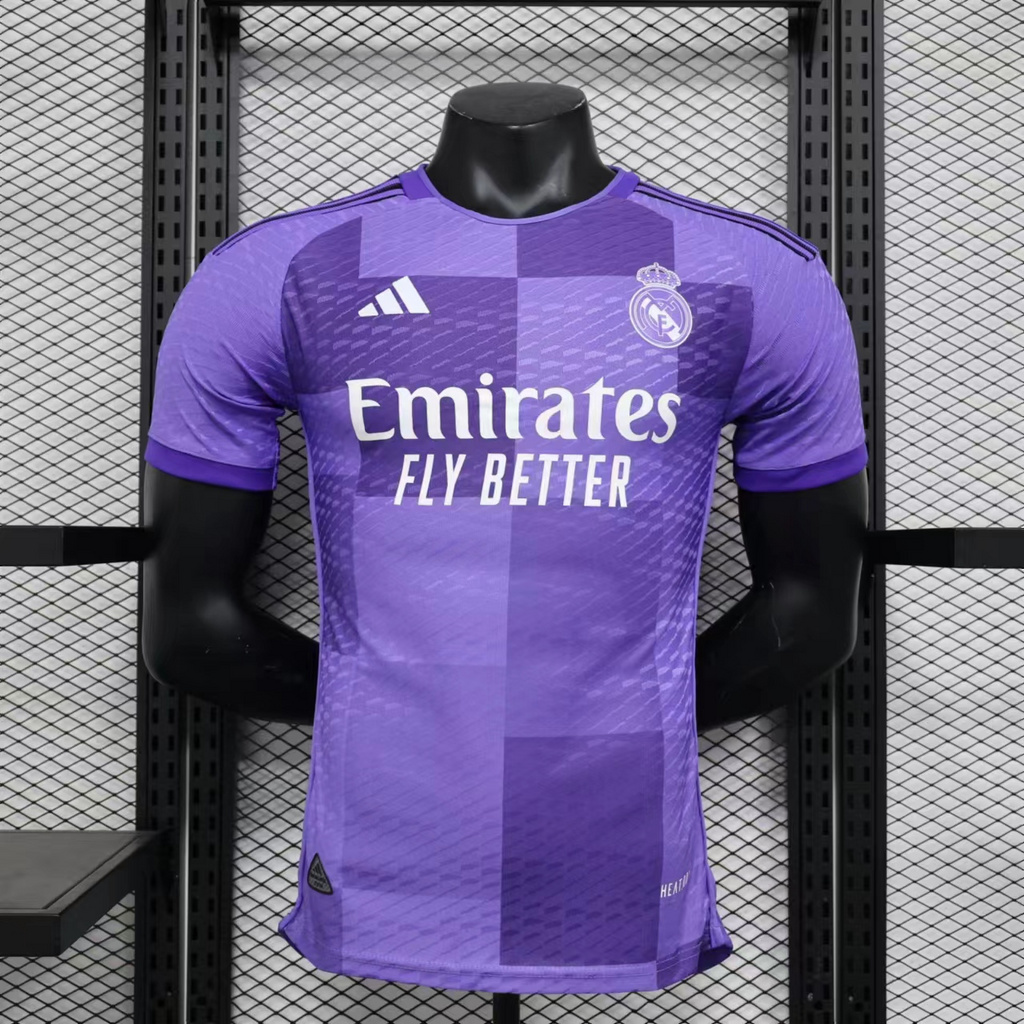 Real Madrid 23-24 Purple Jersey - Player Version - Unitedfutballjersey