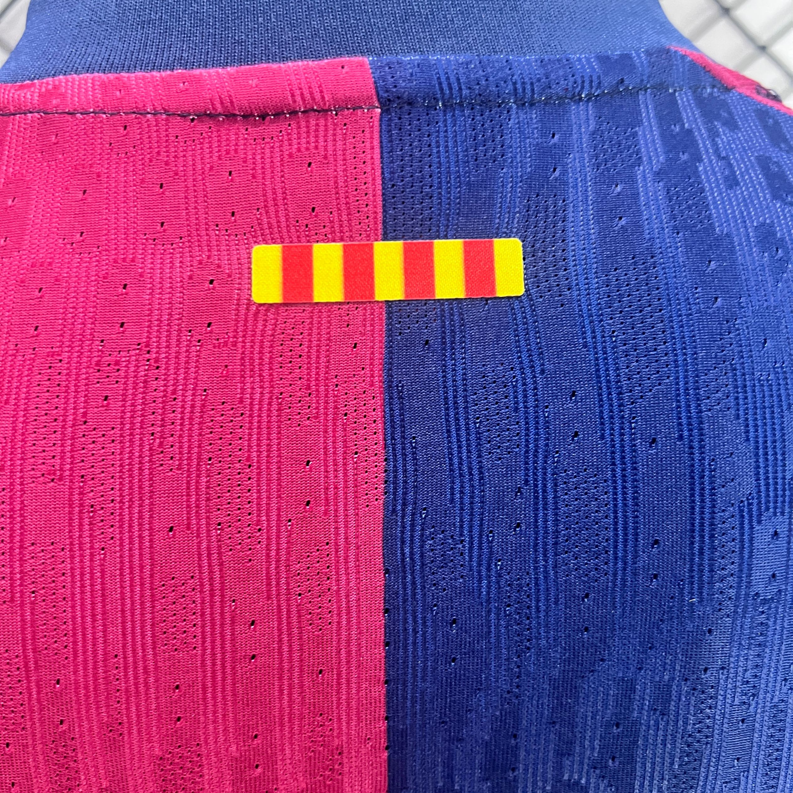 Barcelona 24-25 Home Long Sleeve Jersey - Player Version - Unitedfutballjersey