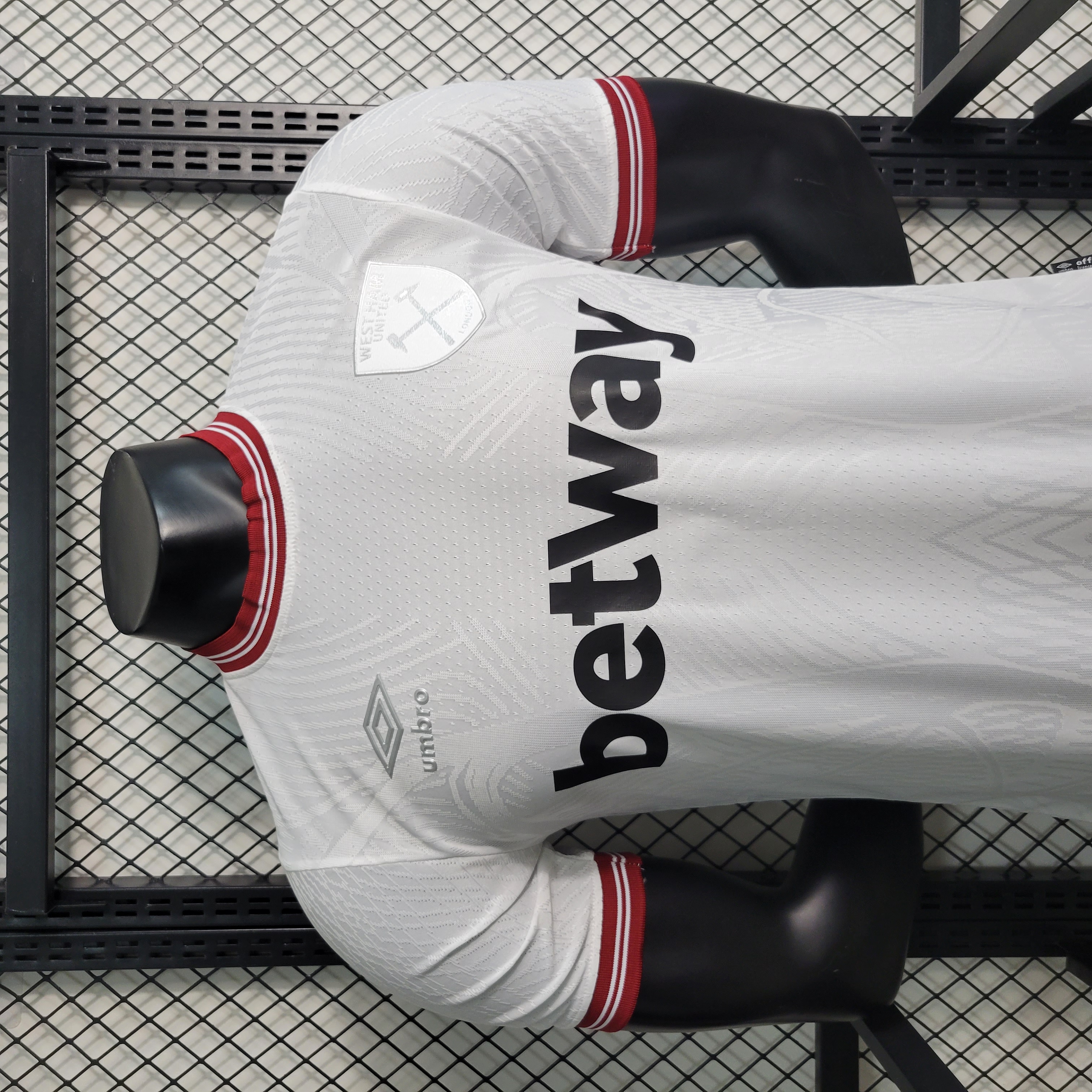 West Ham United 23-24 Away Stadium Jersey - Player Version - Unitedfutballjersey