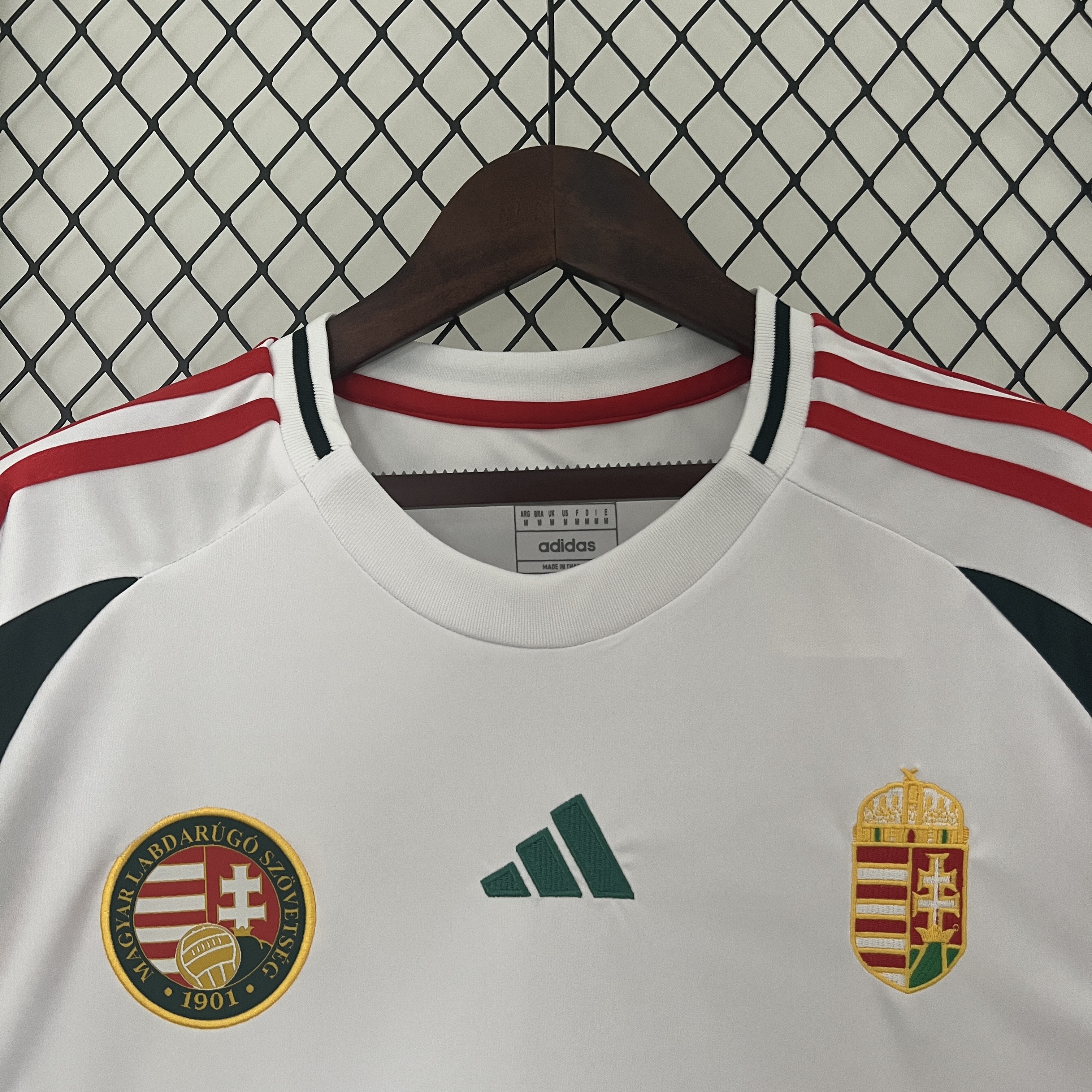 Hungary 2024 Away Stadium Jersey - Fans Version - Unitedfutballjersey