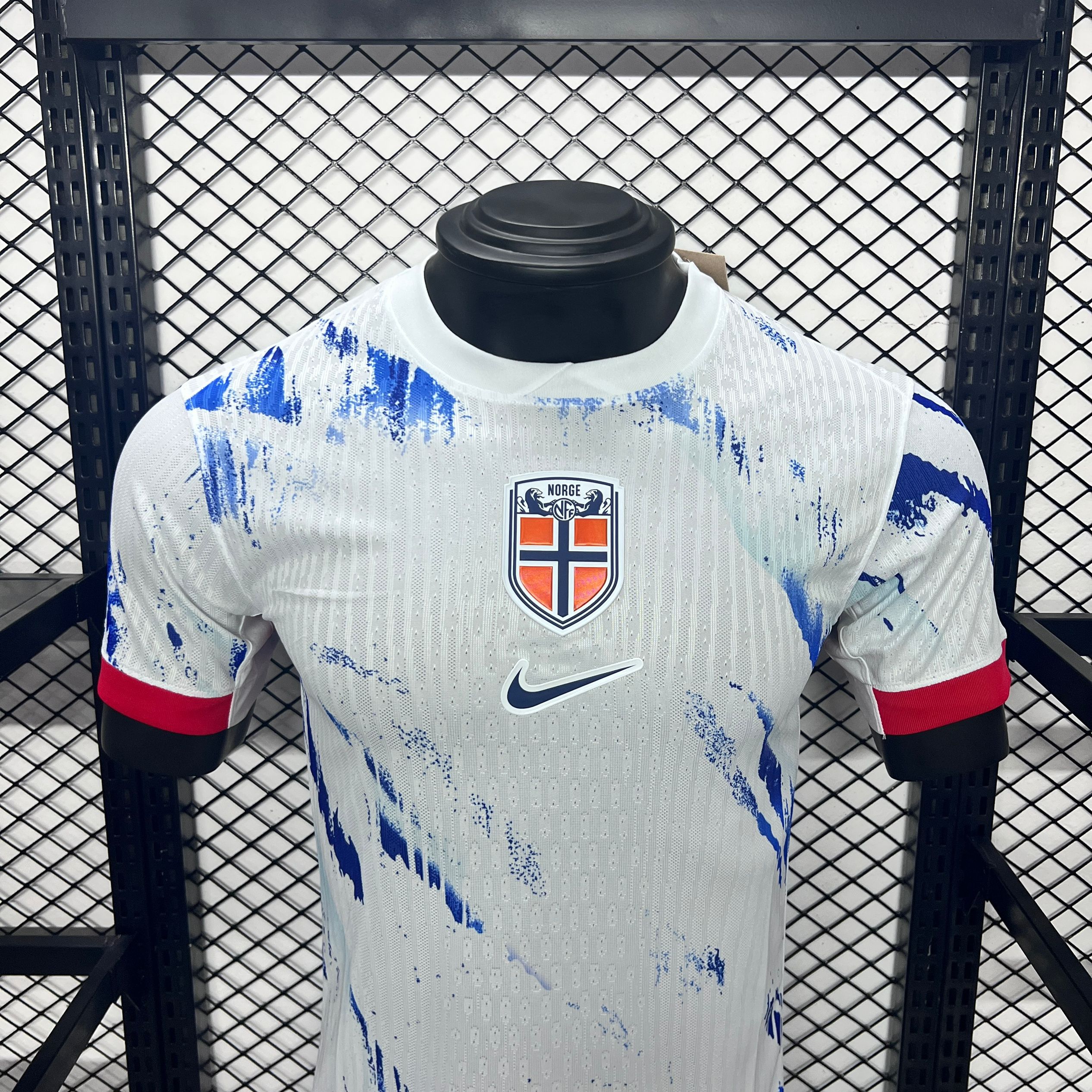 Norway 2024 Away Stadium Jersey - Player Version - Unitedfutballjersey