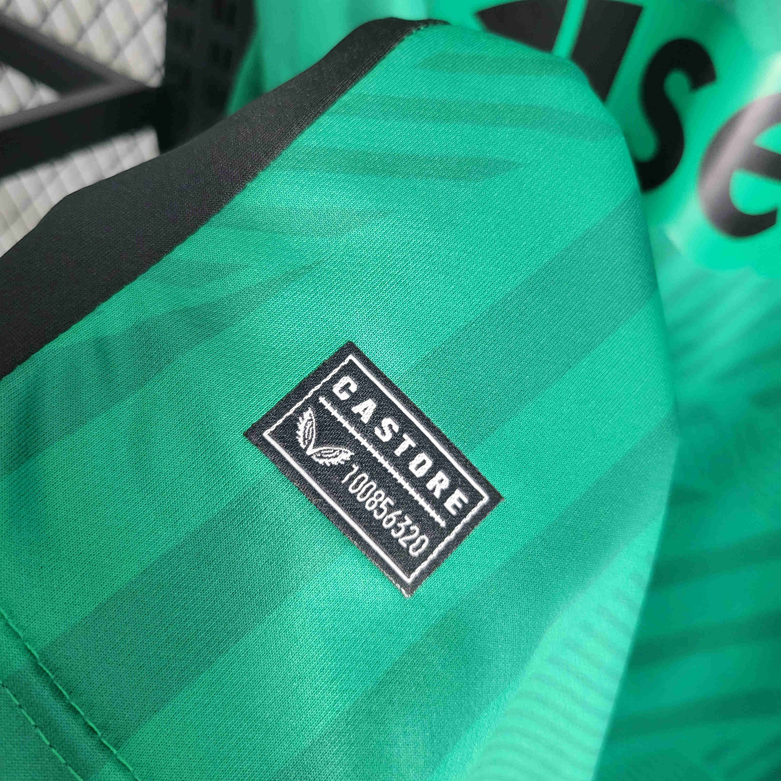 Newcastle United 23-24 Away Green Jersey - Fans Version - Unitedfutballjersey