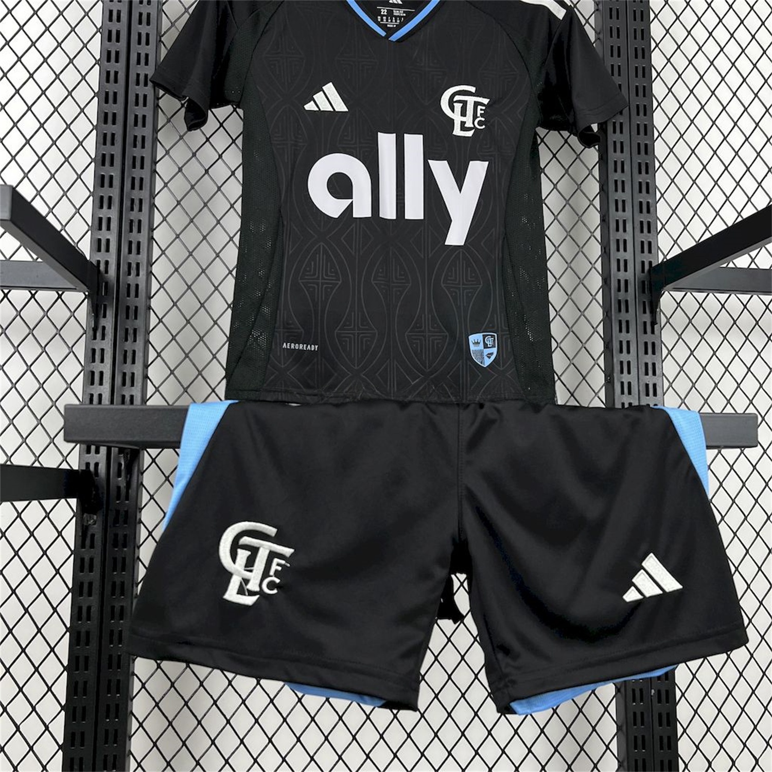 Charlotte 2025 Away Kids Kit - Unitedfutballjersey