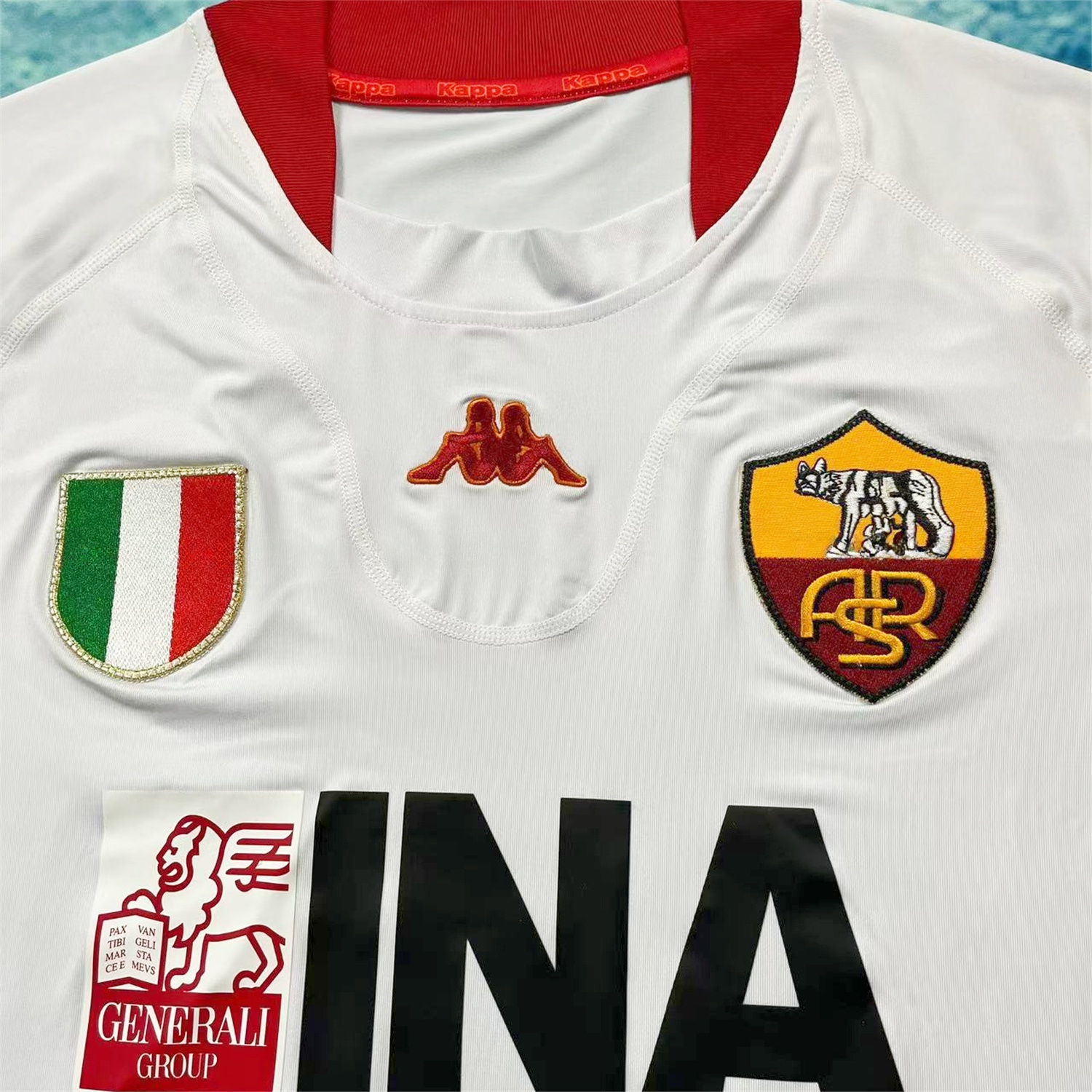 Retro Roma 2001-02 Away Jersey - Unitedfutballjersey